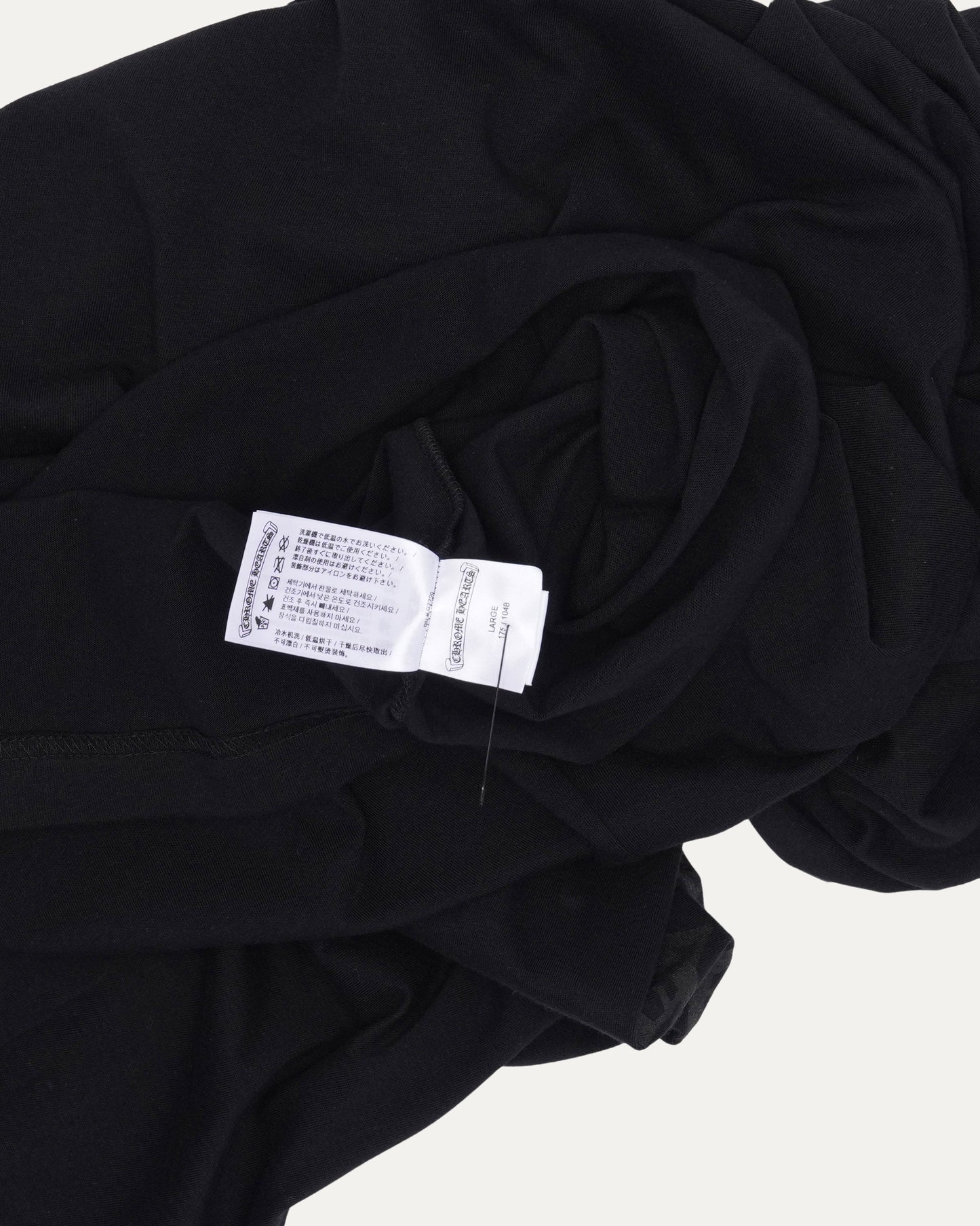 Tonal Neck Logo Long Sleeve Pocket T-Shirt