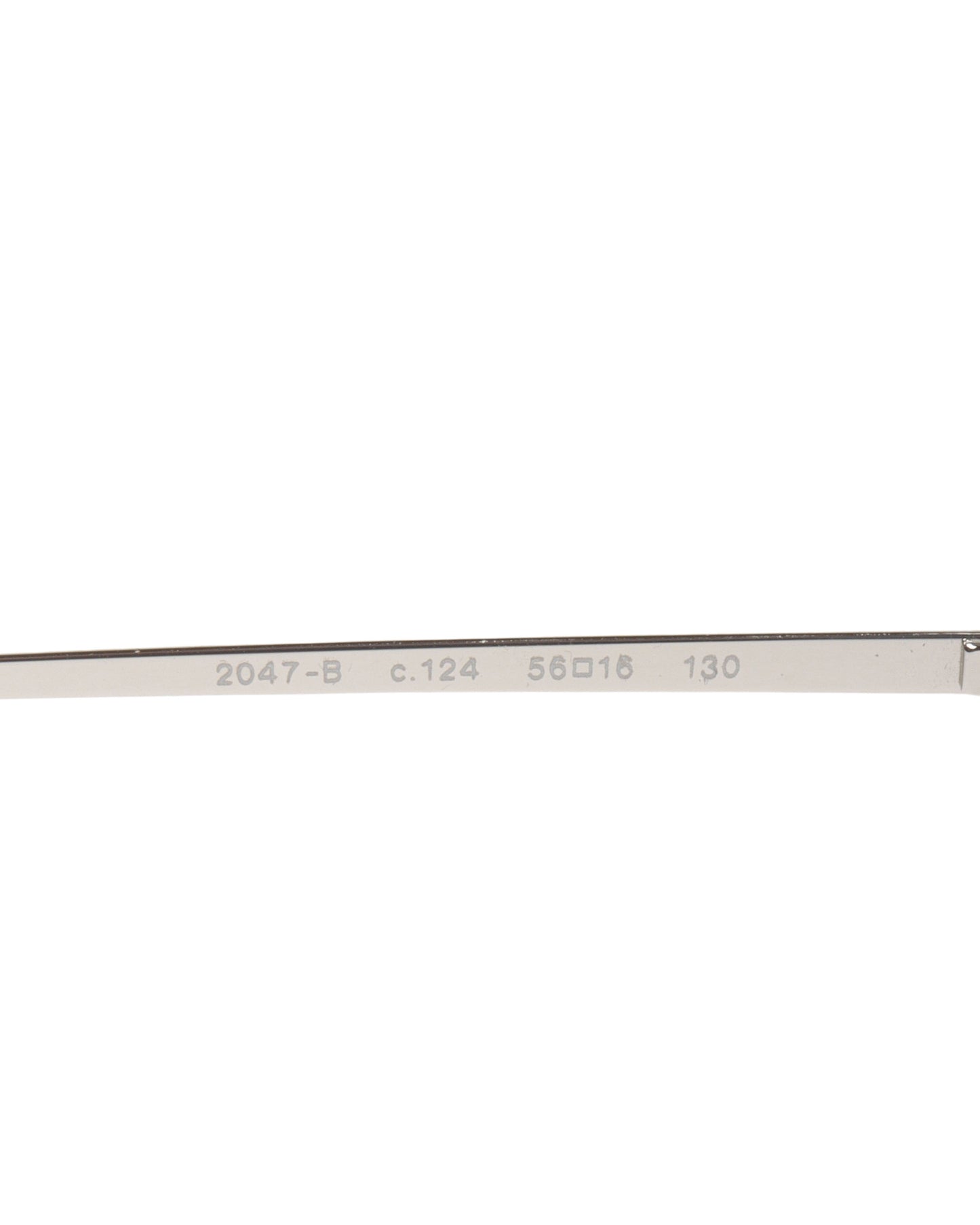 Vintage Diamond Rimless Square Sunglasses
