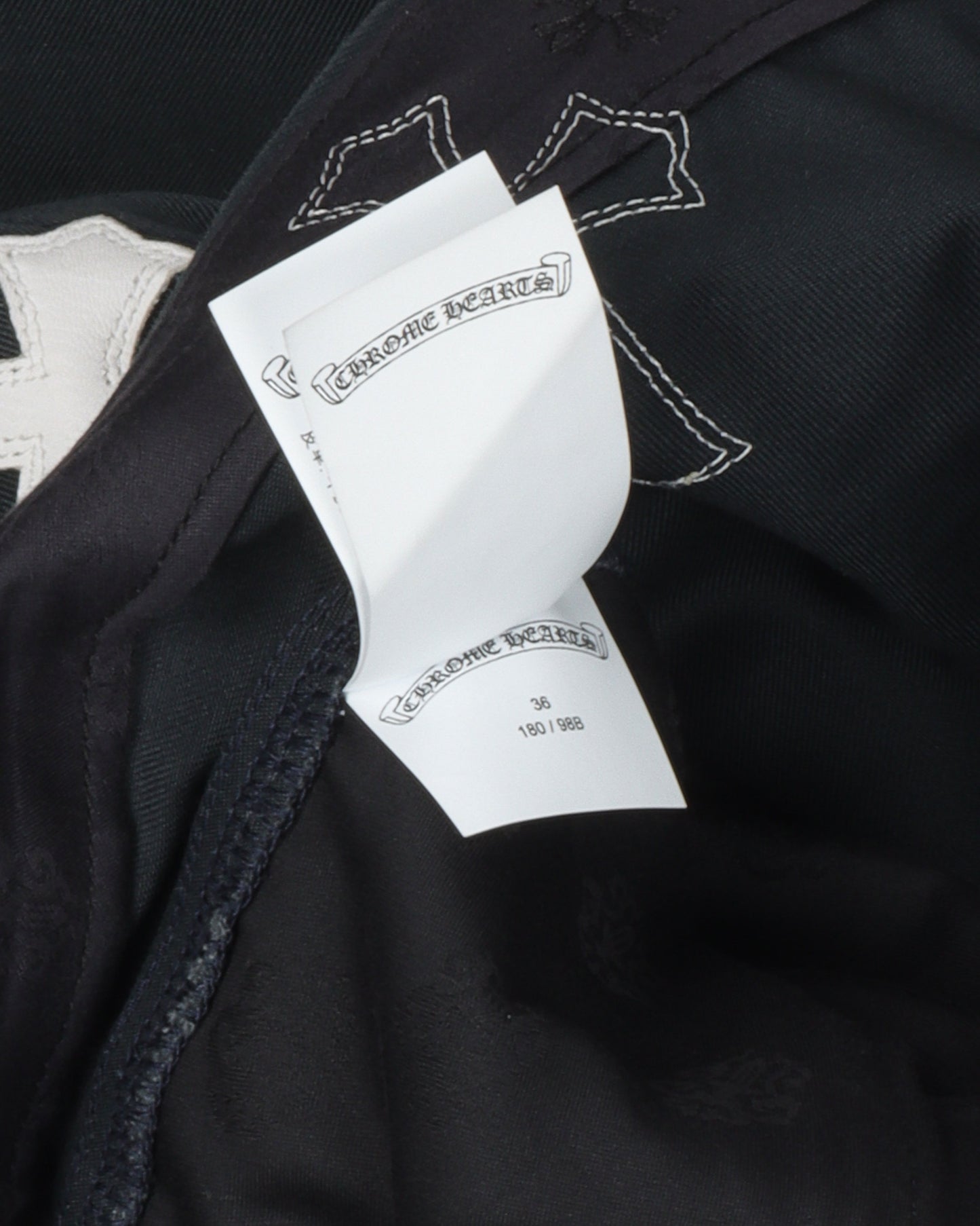 Multicolor Cross Patch Carpenter Pants