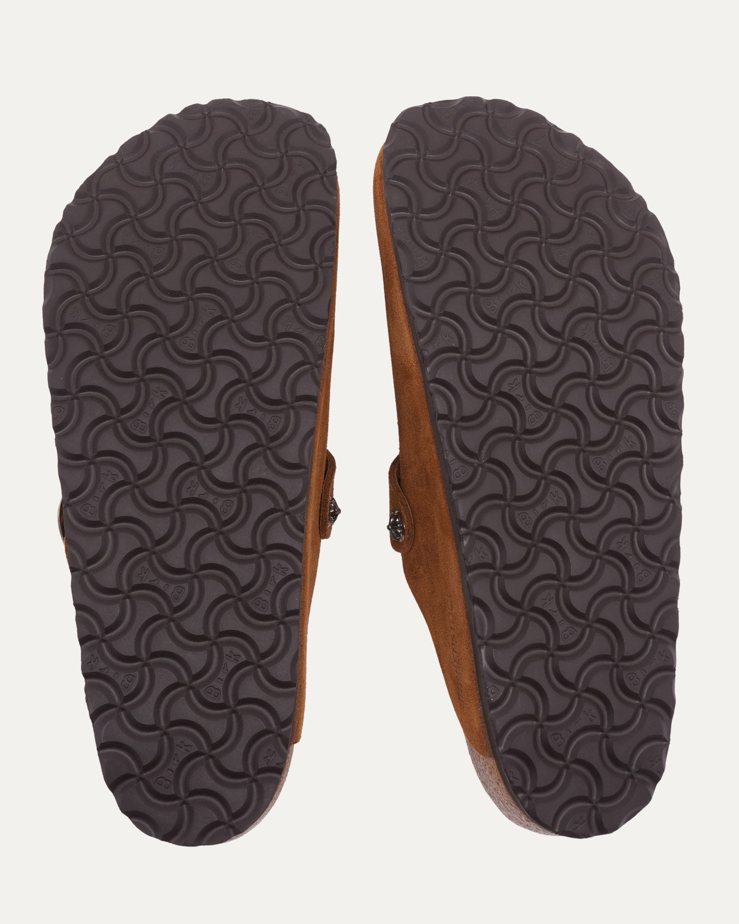 Dagger Embellished Birkenstock Boston Suede Mule