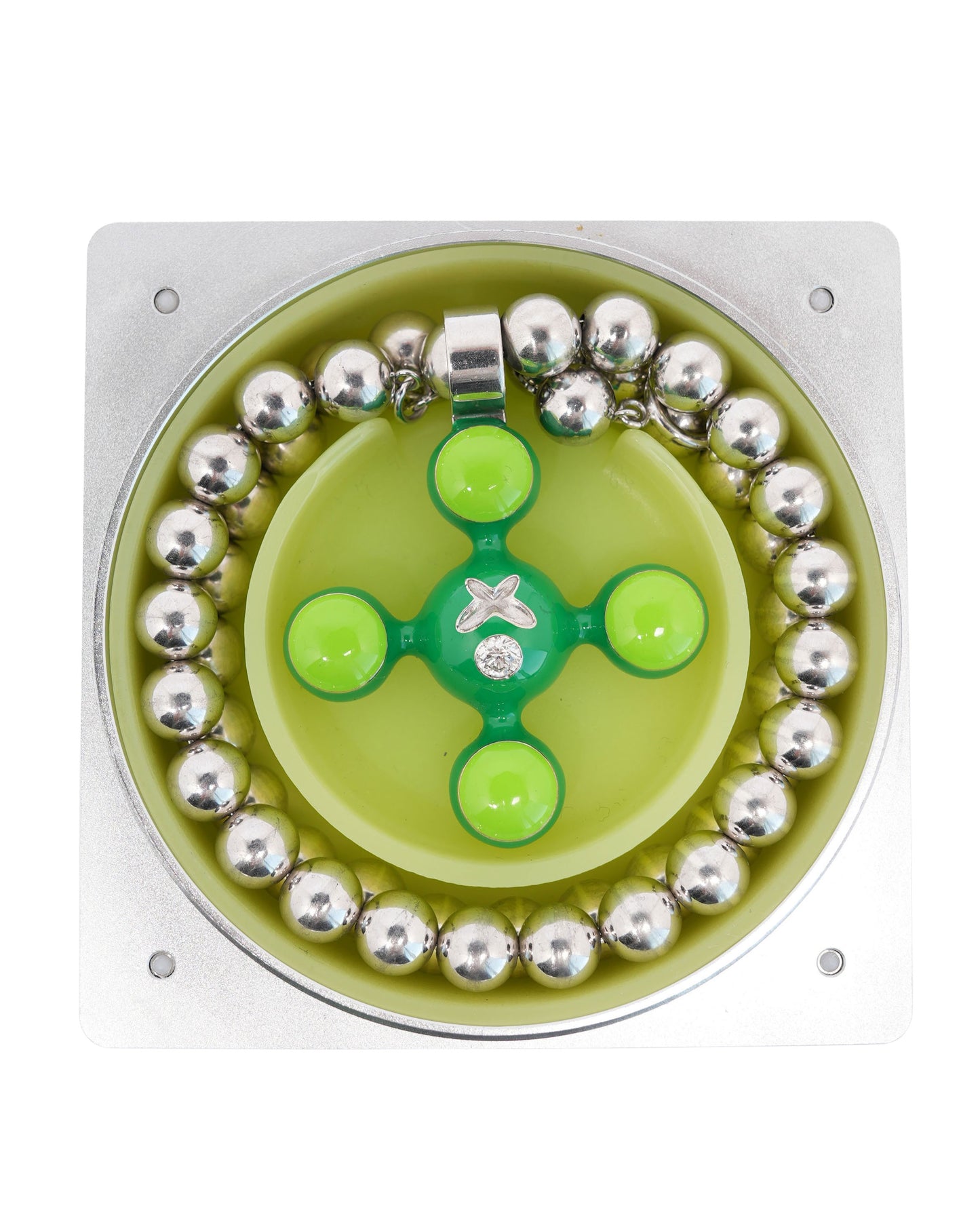 Sphere Cross Pendant XL