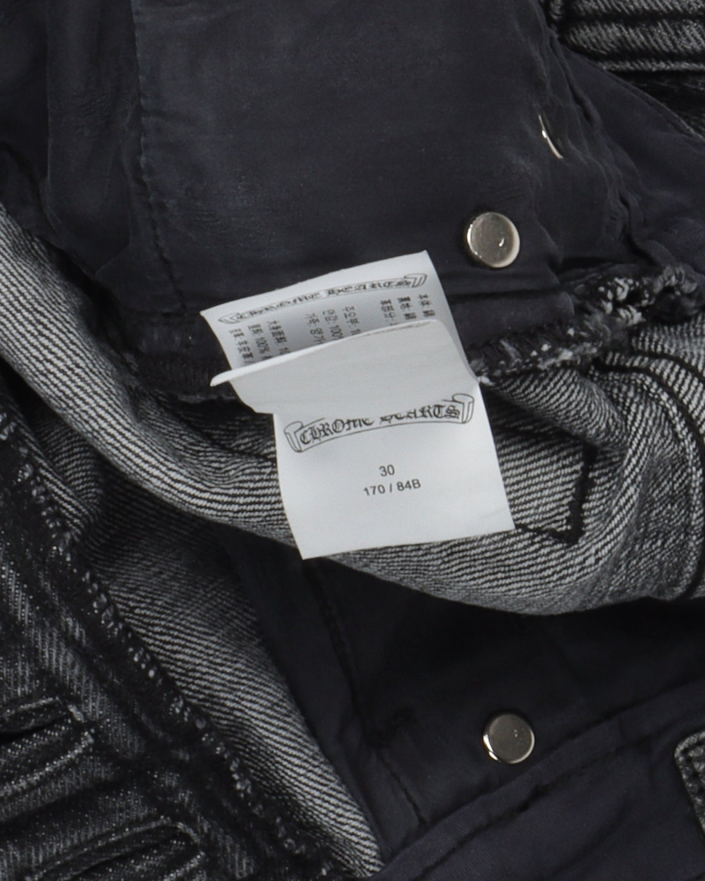 Multicolor Cross Patch Jeans