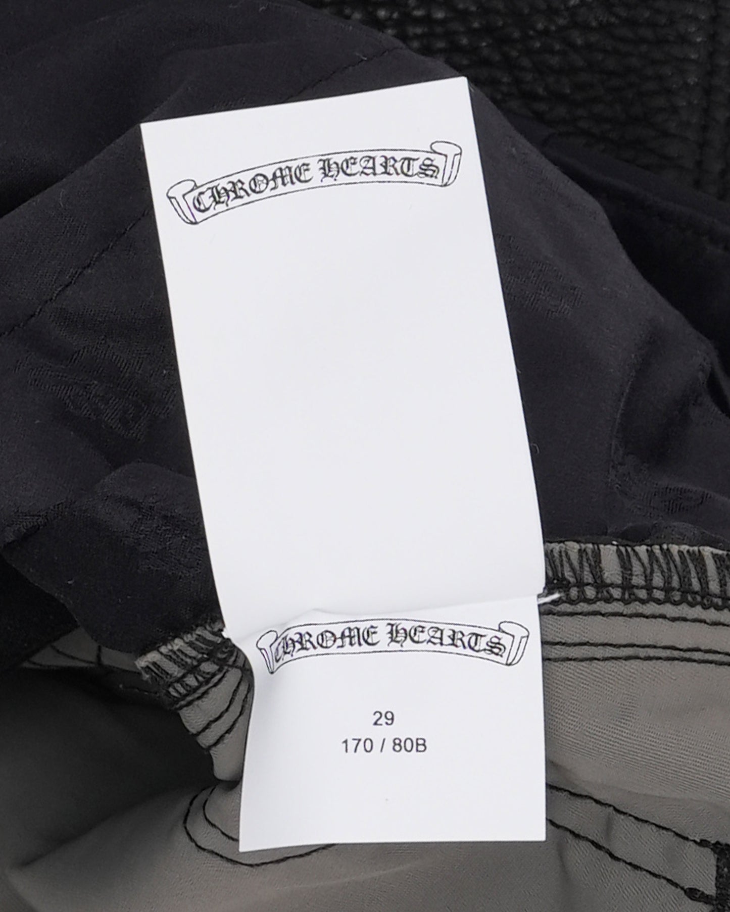 Nylon and Leather Double Knee Shorts