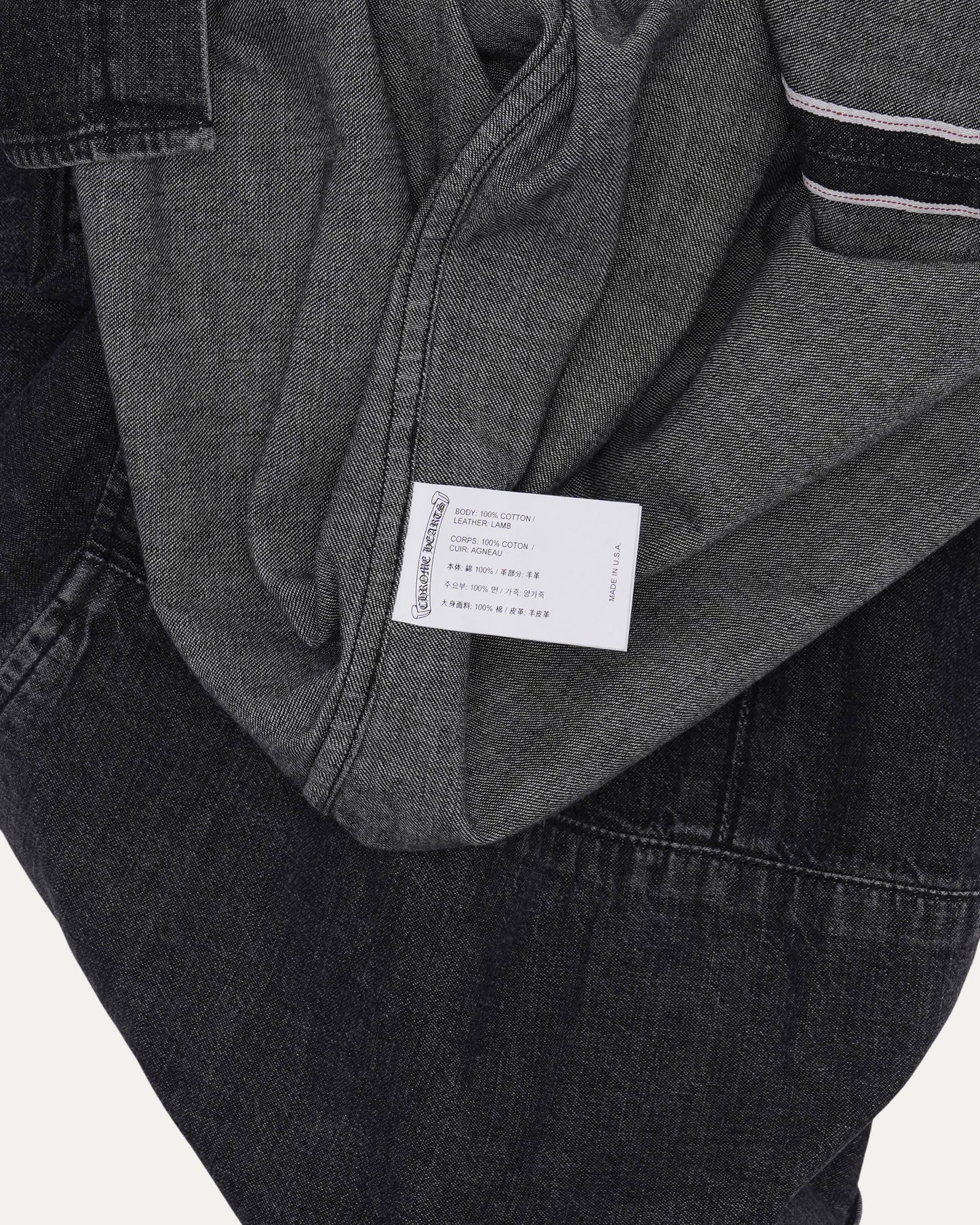 Cross Patch Denim Shirt