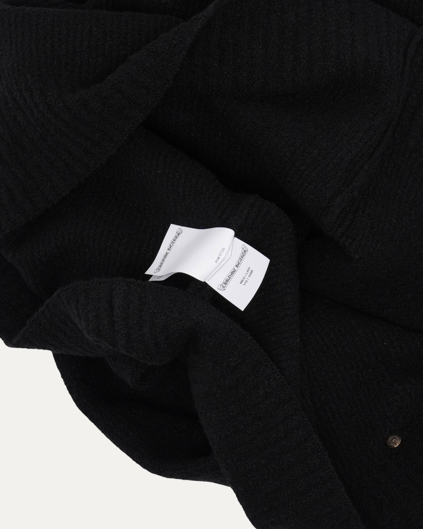 Pony Hair Cross Patch Hooded Sweater