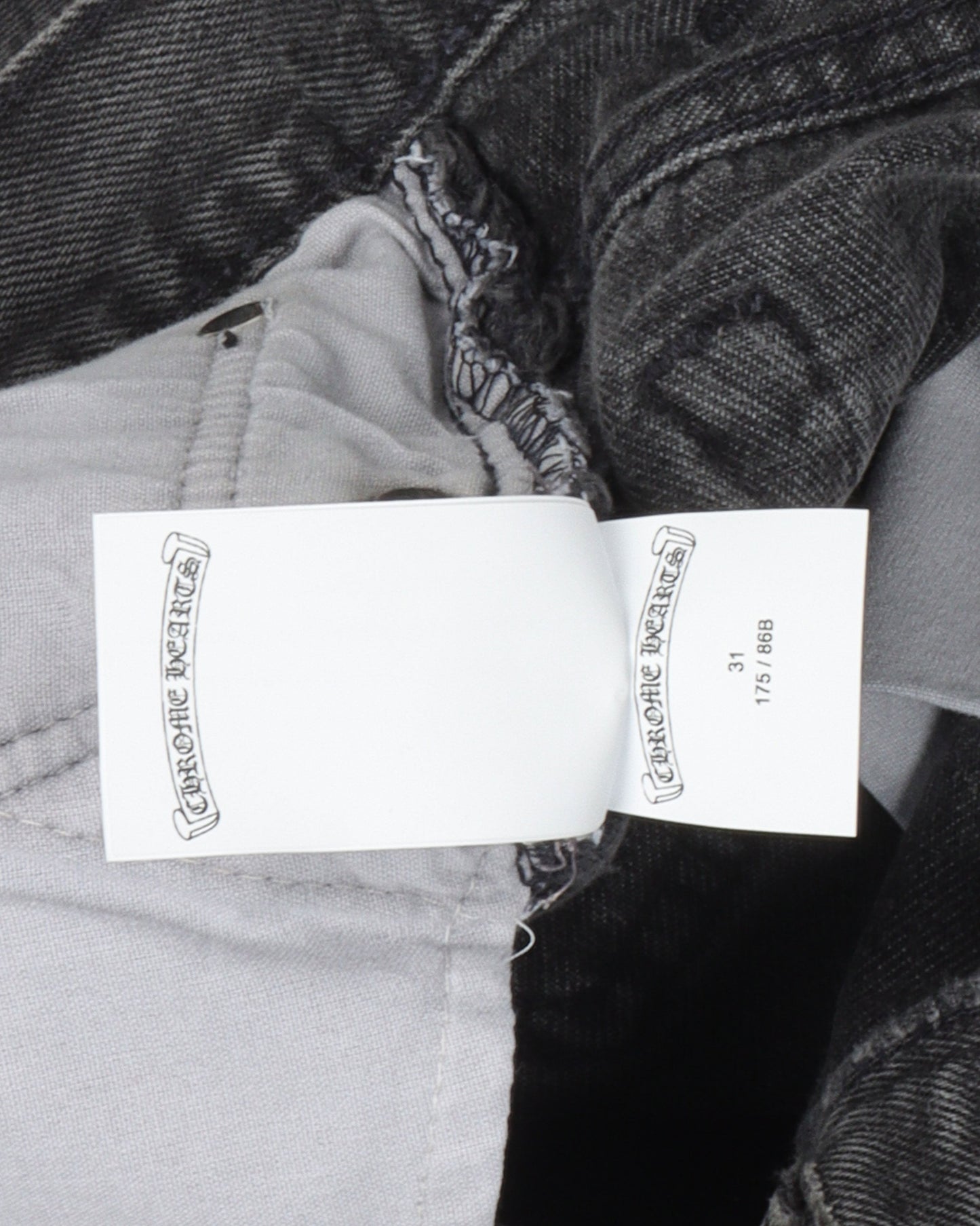 Online Exclusive Cross Patch Stencil Jeans