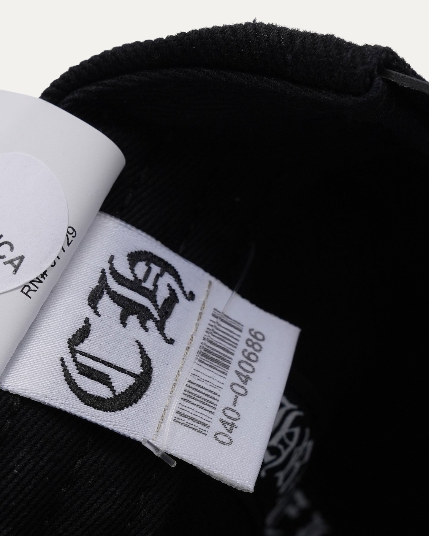 Tonal Embroidered Cross Hat