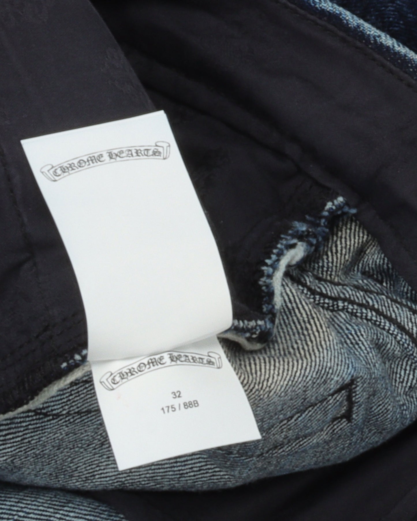Indigo Cross Patch Jeans