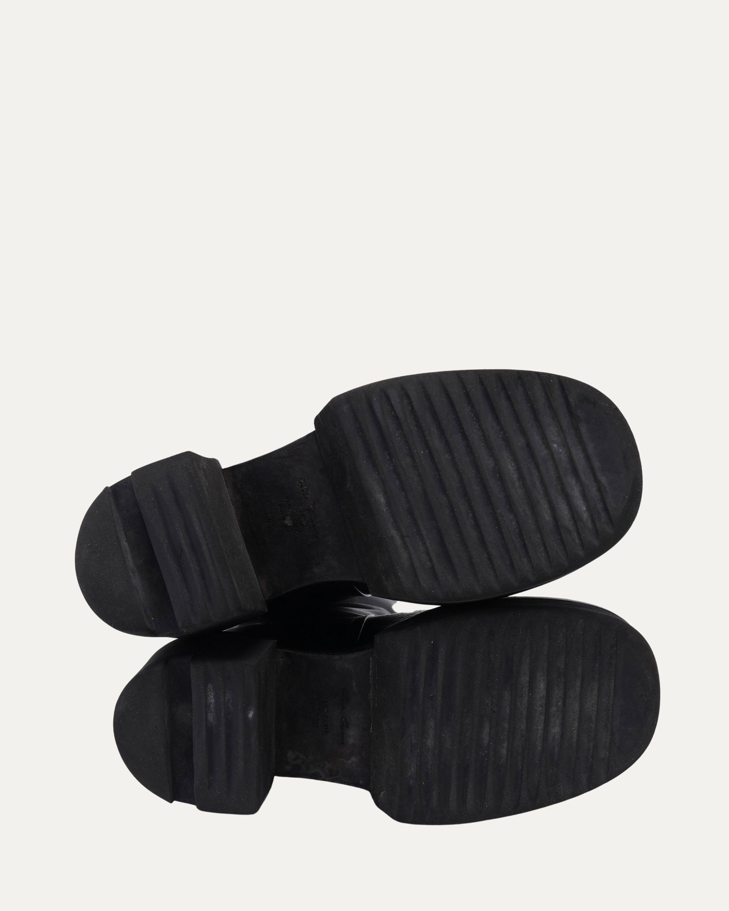 Pull-On Leather Bogun Platform Boots