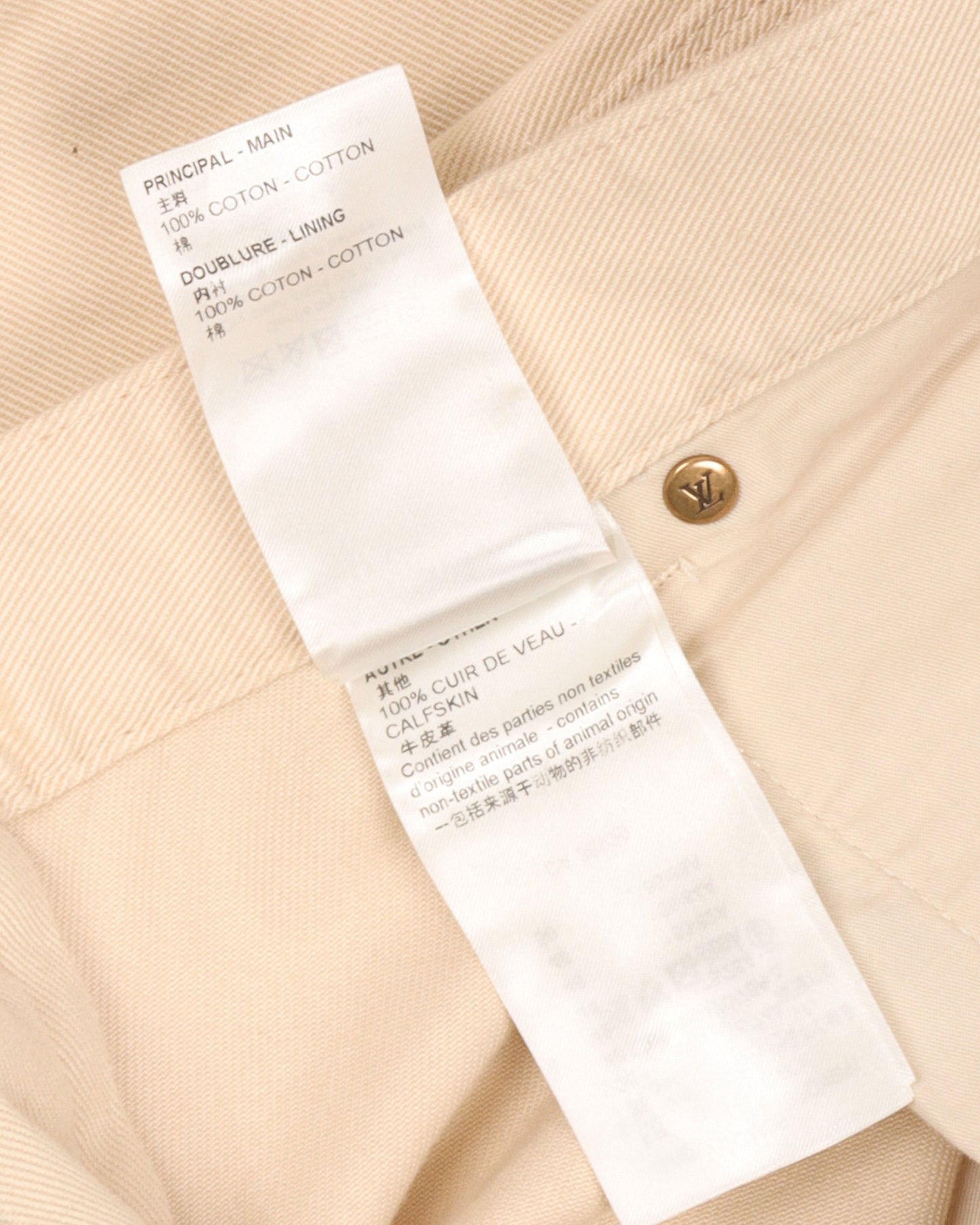 Tonal Monogram Carpenter Pants