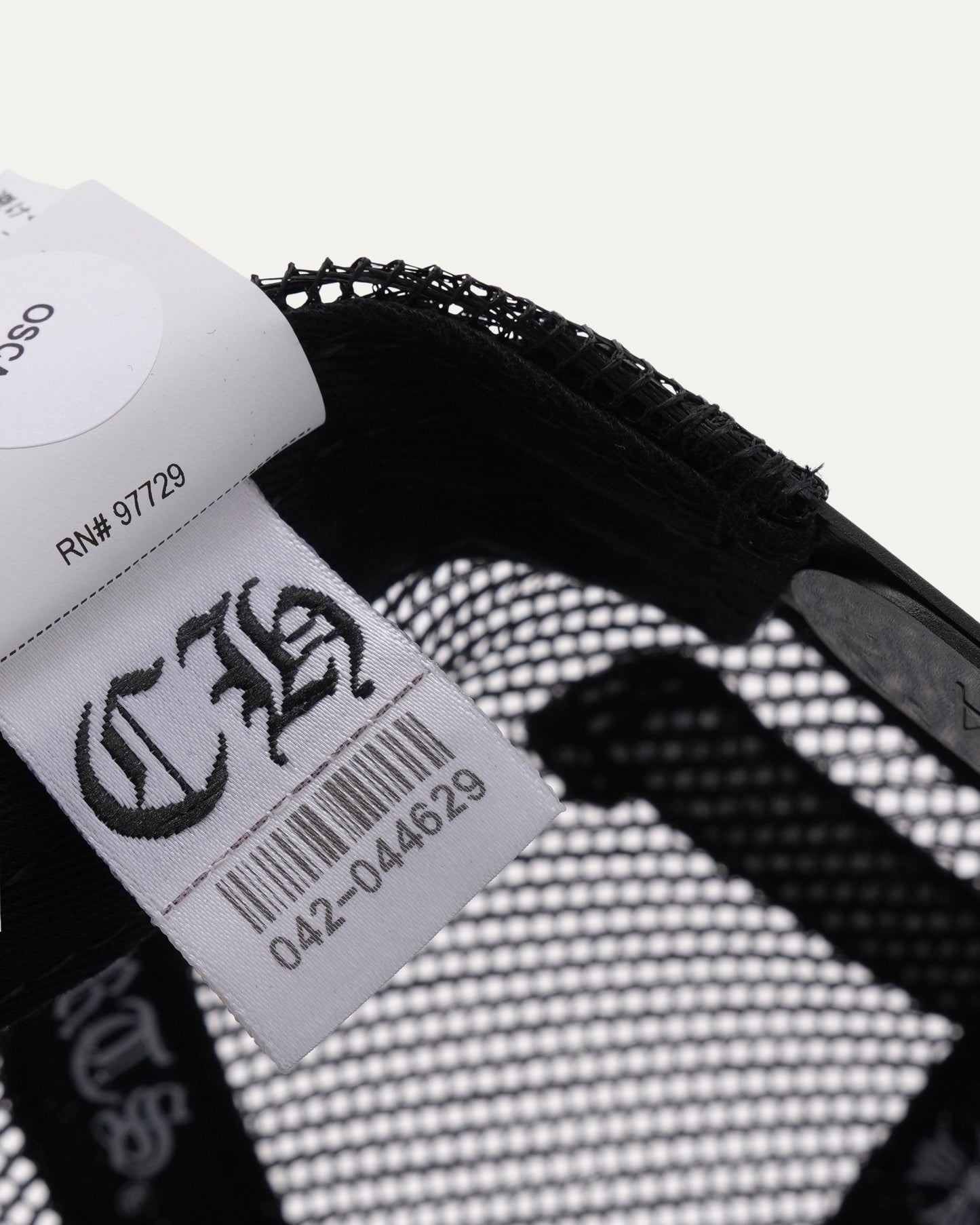 Pony Hair Cemetery Cross Patch Trucker Hat