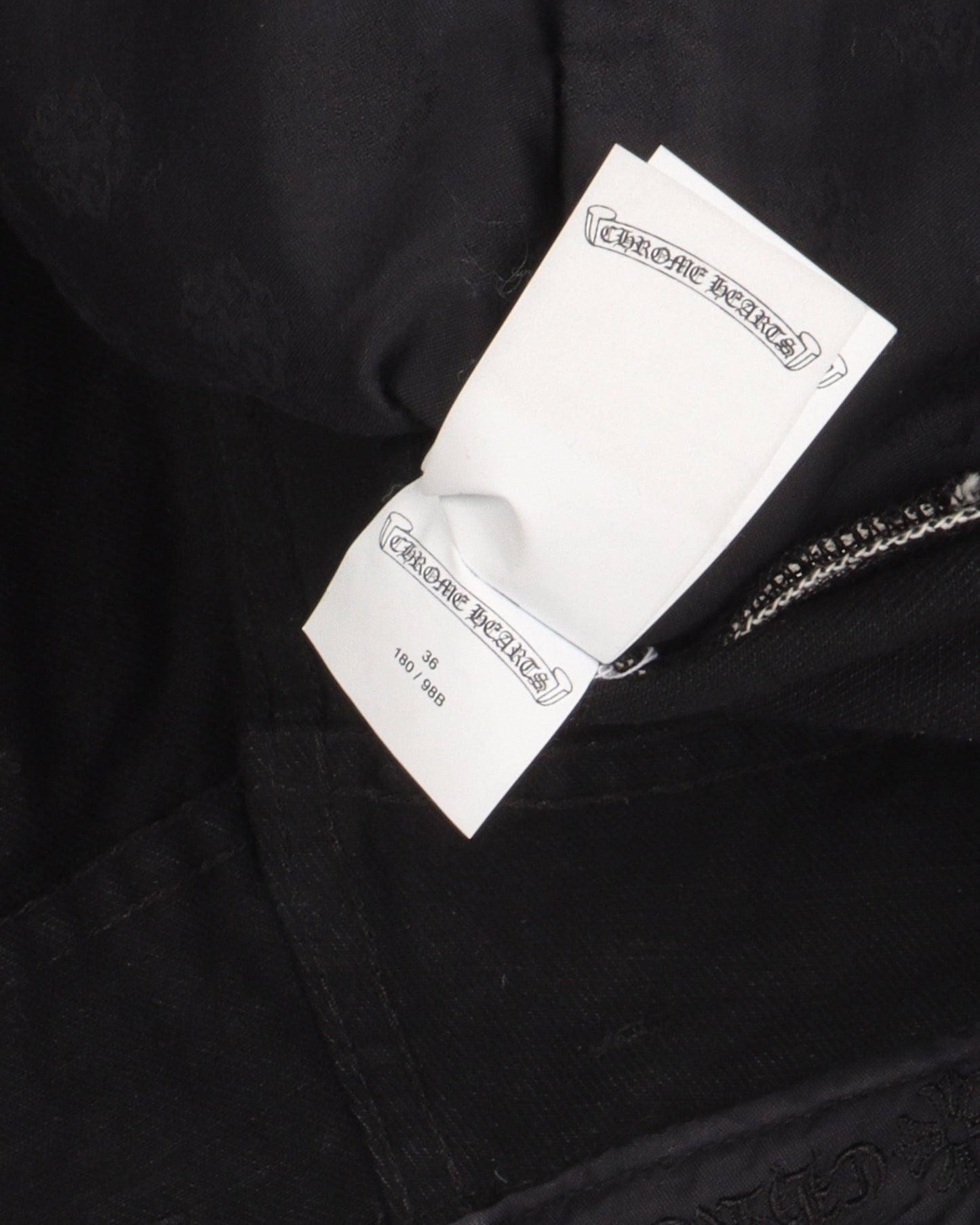 Cross Patch Fleur Knee Jeans w/ 35 Cross Patches