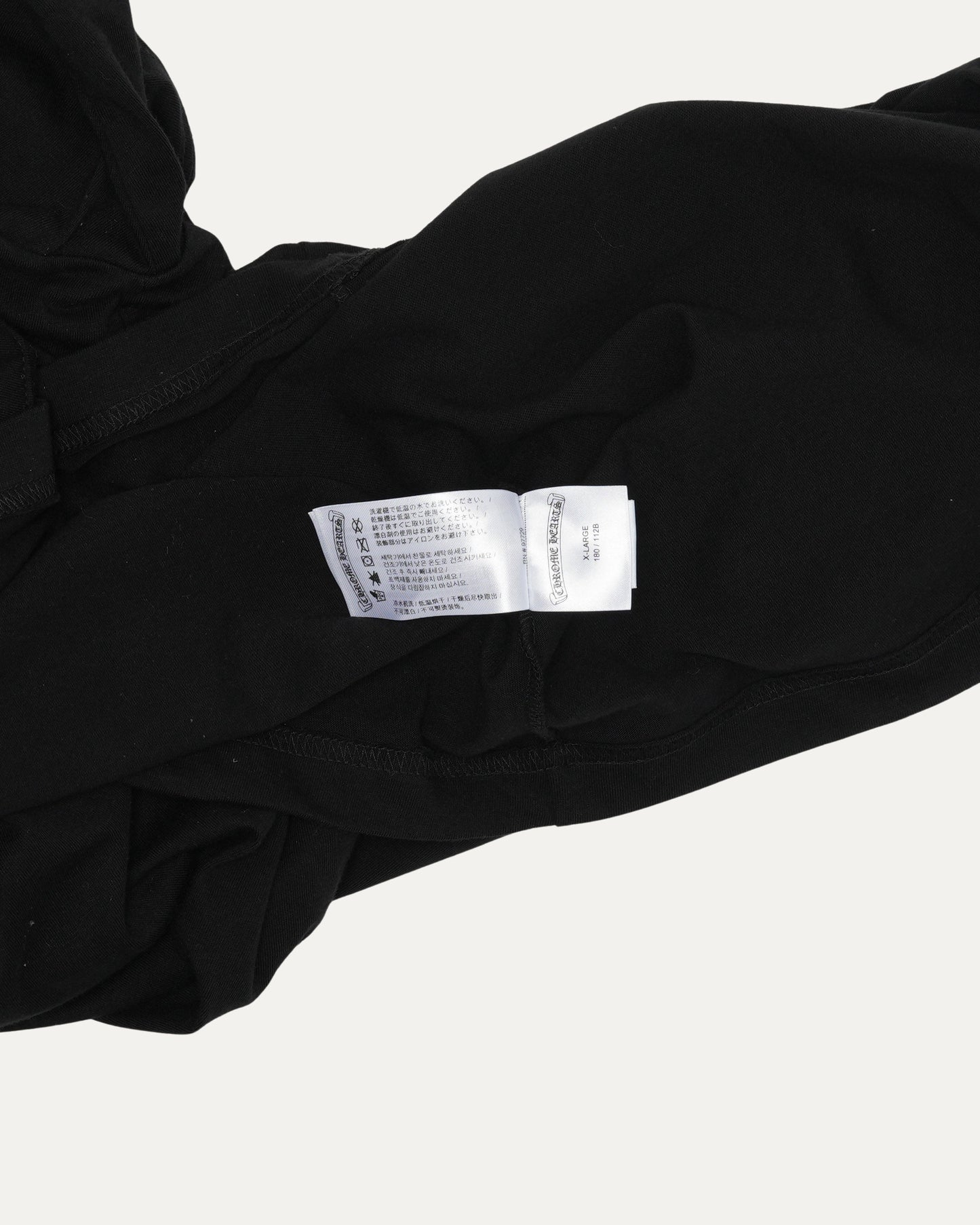 Neck Logo Long Sleeve Pocket T-Shirt