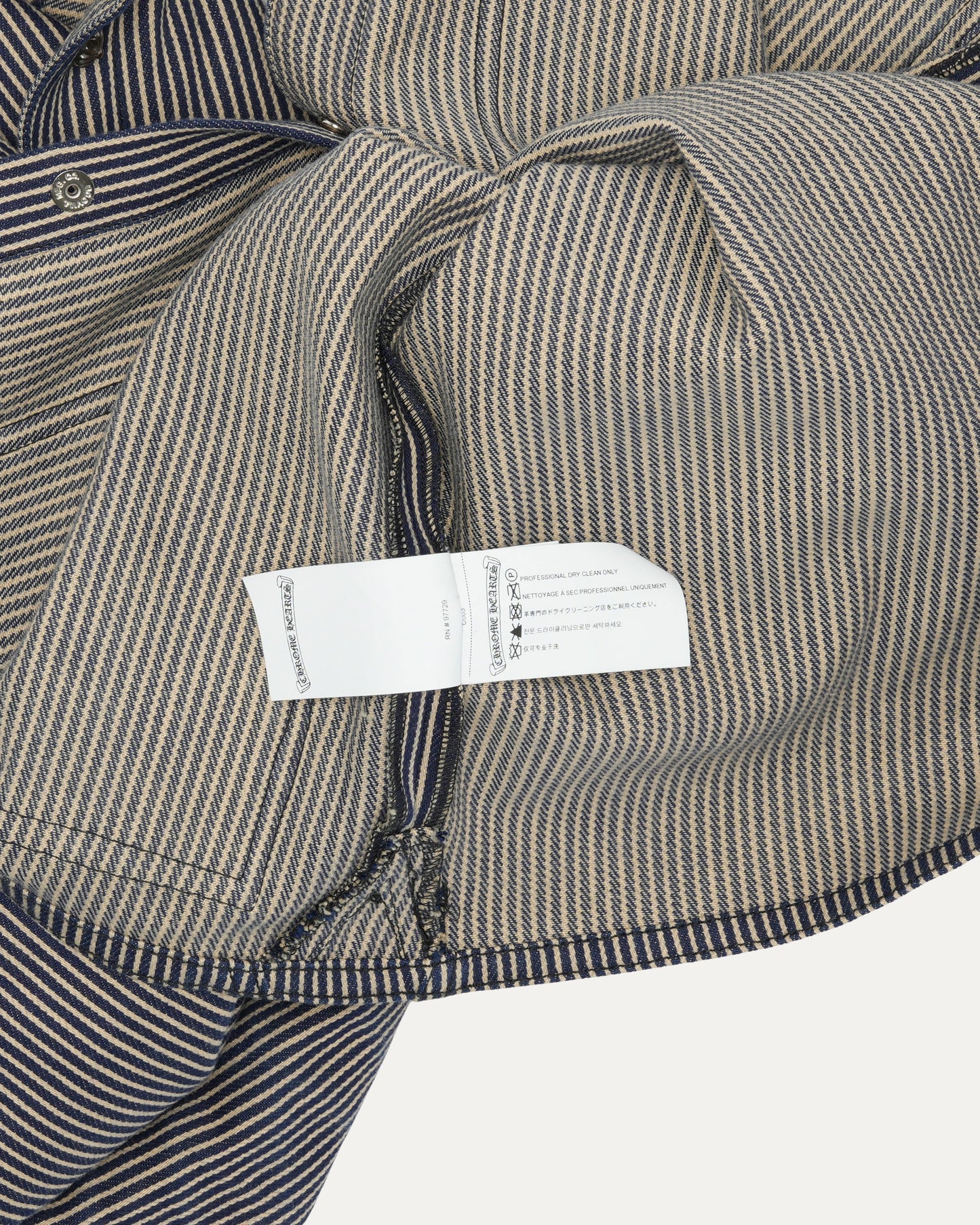 Last Bite Hickory Stripe Chore Coat