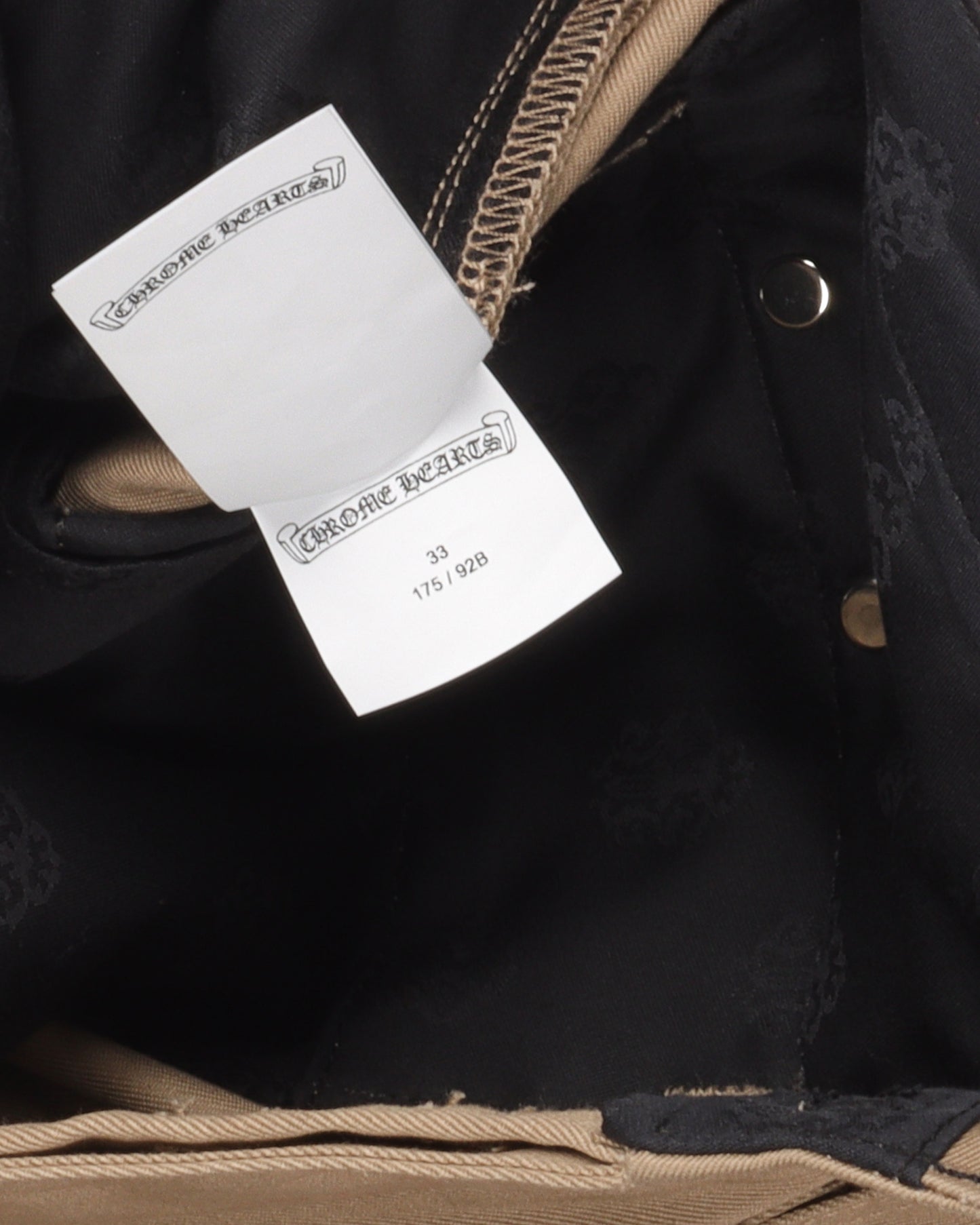 Cross Patch Chino Pants