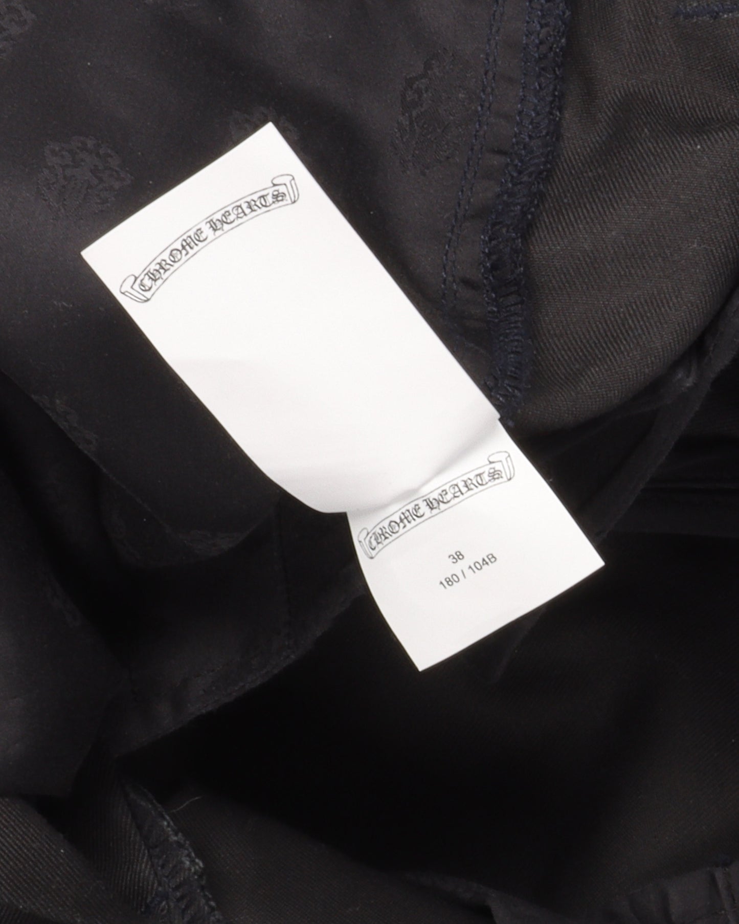 Multicolor Cross Patch Chino Pants