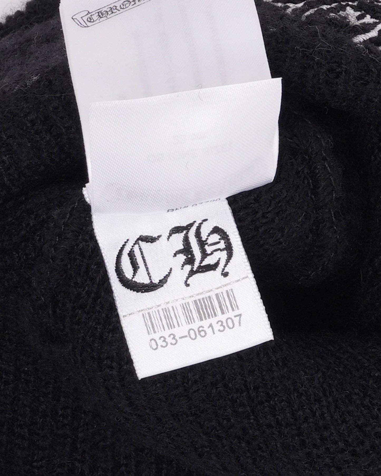 Embroidered Plus Cross Wool Beanie