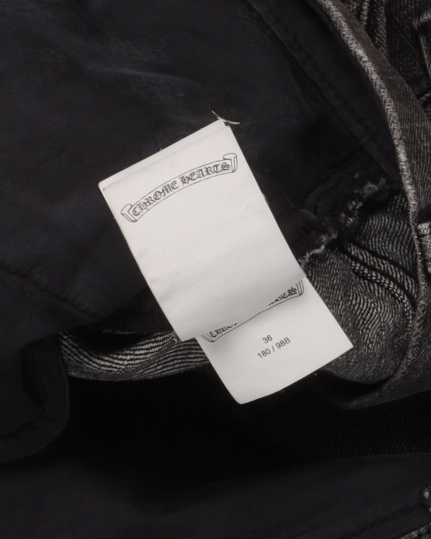 Multicolor Cross Patch Jeans