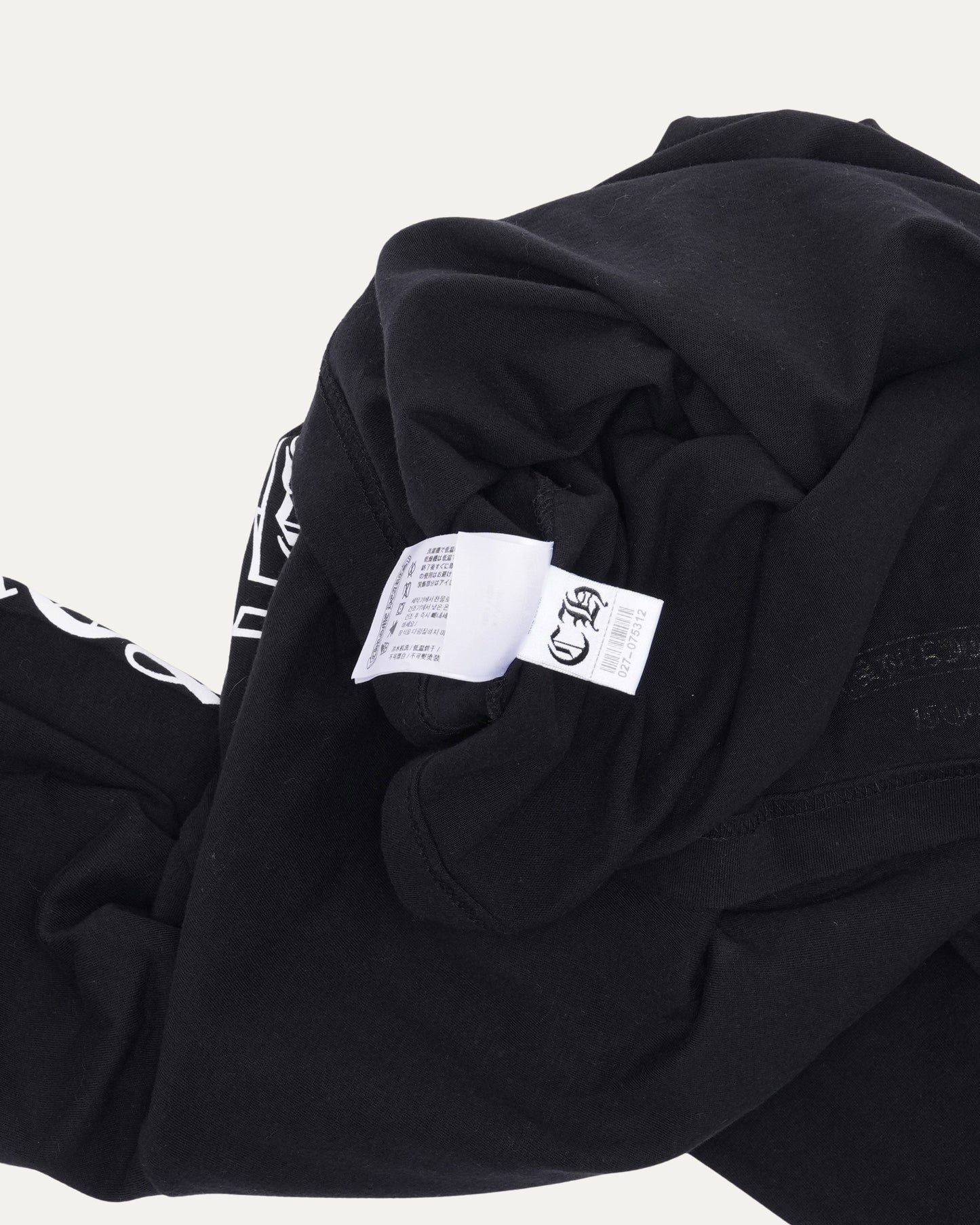 Scroll Logo Pocket Long Sleeve T-Shirt