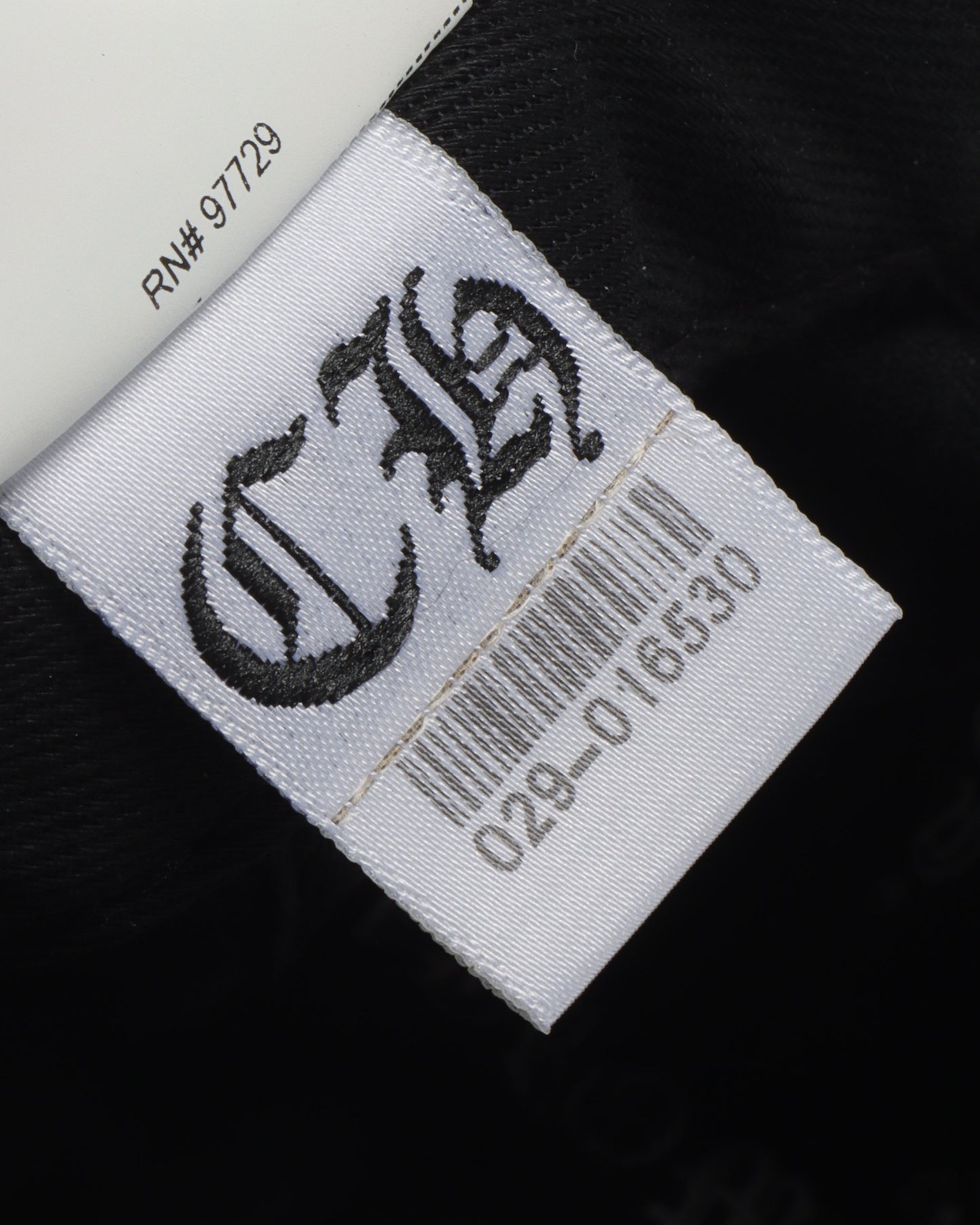 Embroidered Denim Dagger Hat