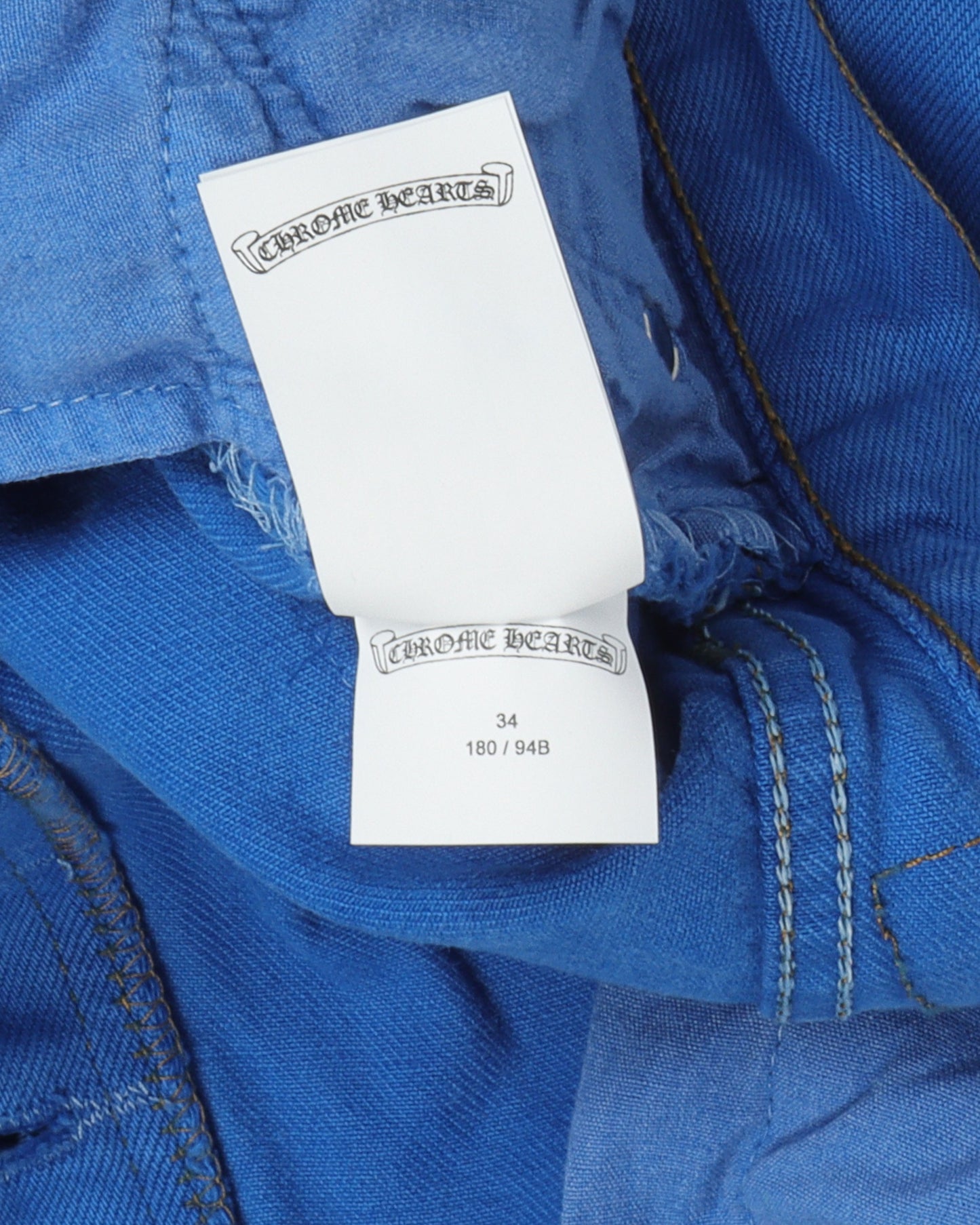 Dyed Levi Cross Patch Jeans