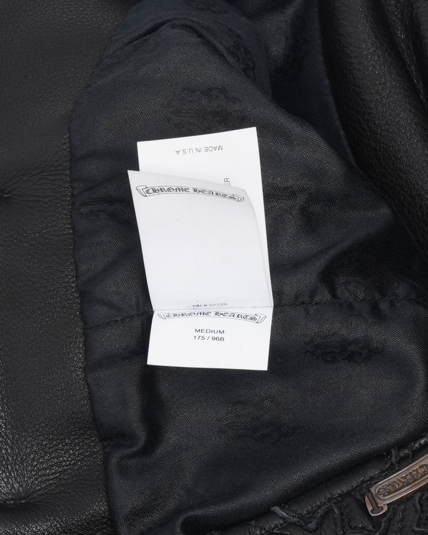 JJ Dean Mathematical Leather Jacket