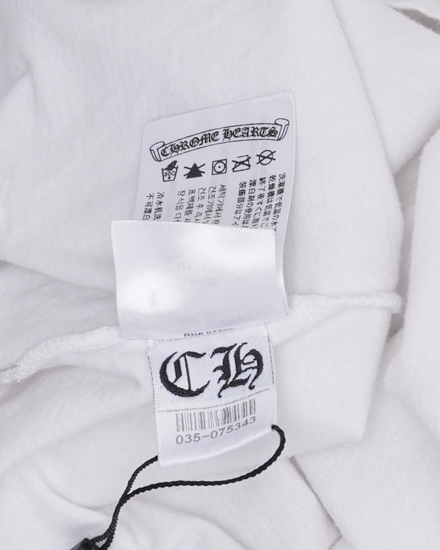 Neck Logo Long Sleeve T-Shirt