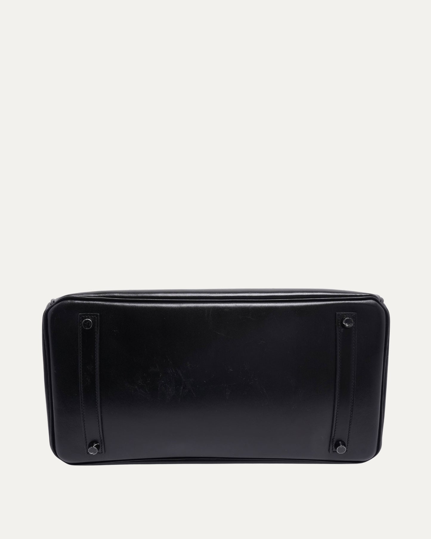 Box Leather Birkin 35 So Black PVD Hardware