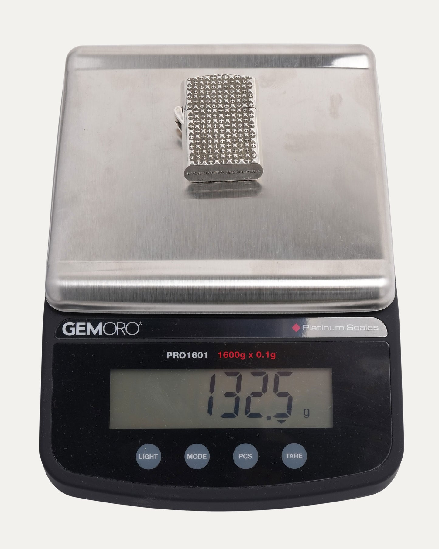 Rough Grip Plus Cross Zippo Lighter