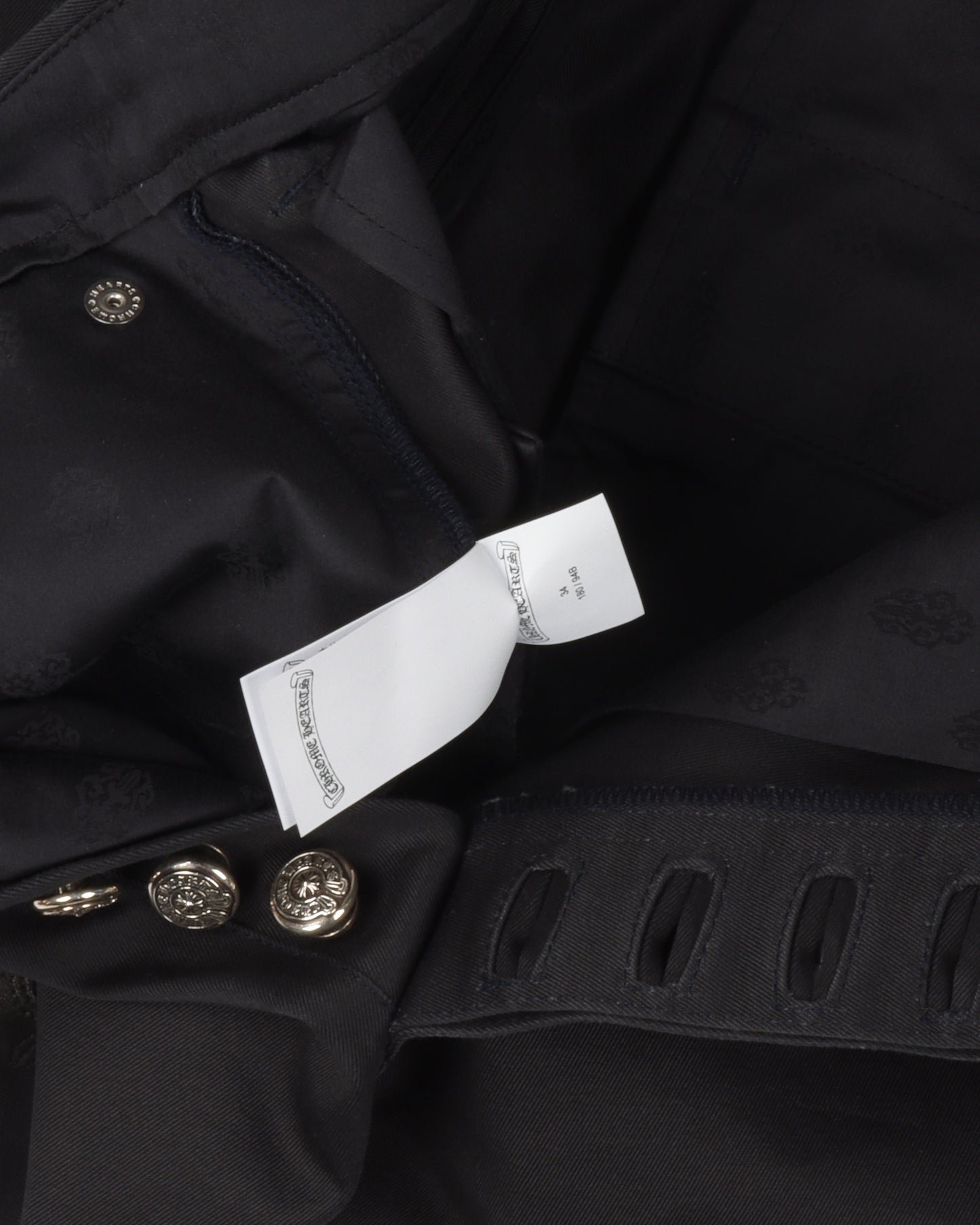 Multicolor Cross Patch Chino Pants