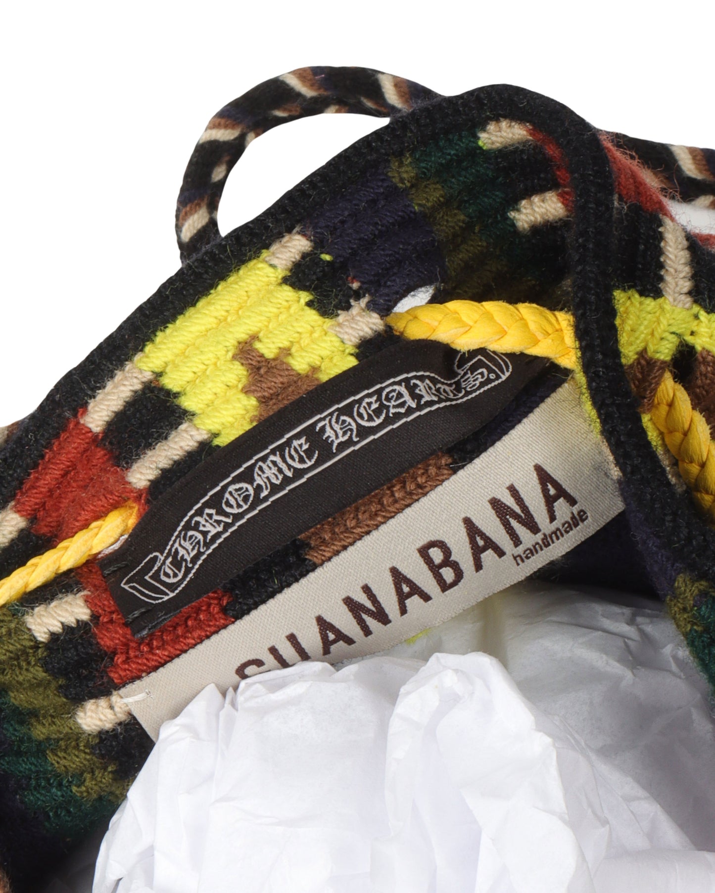 Guanabana Silver Embellished Cross Patch Bag