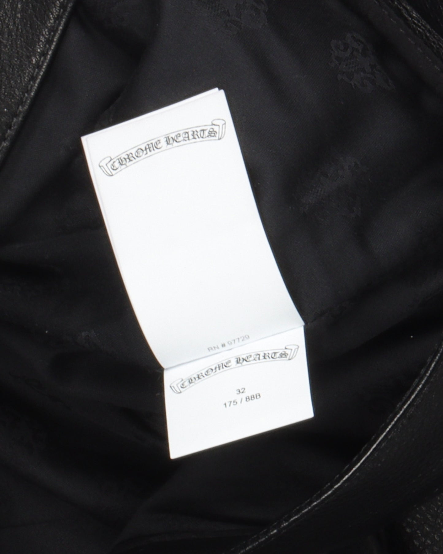 Leather Fleur Knee Carpenter Pants