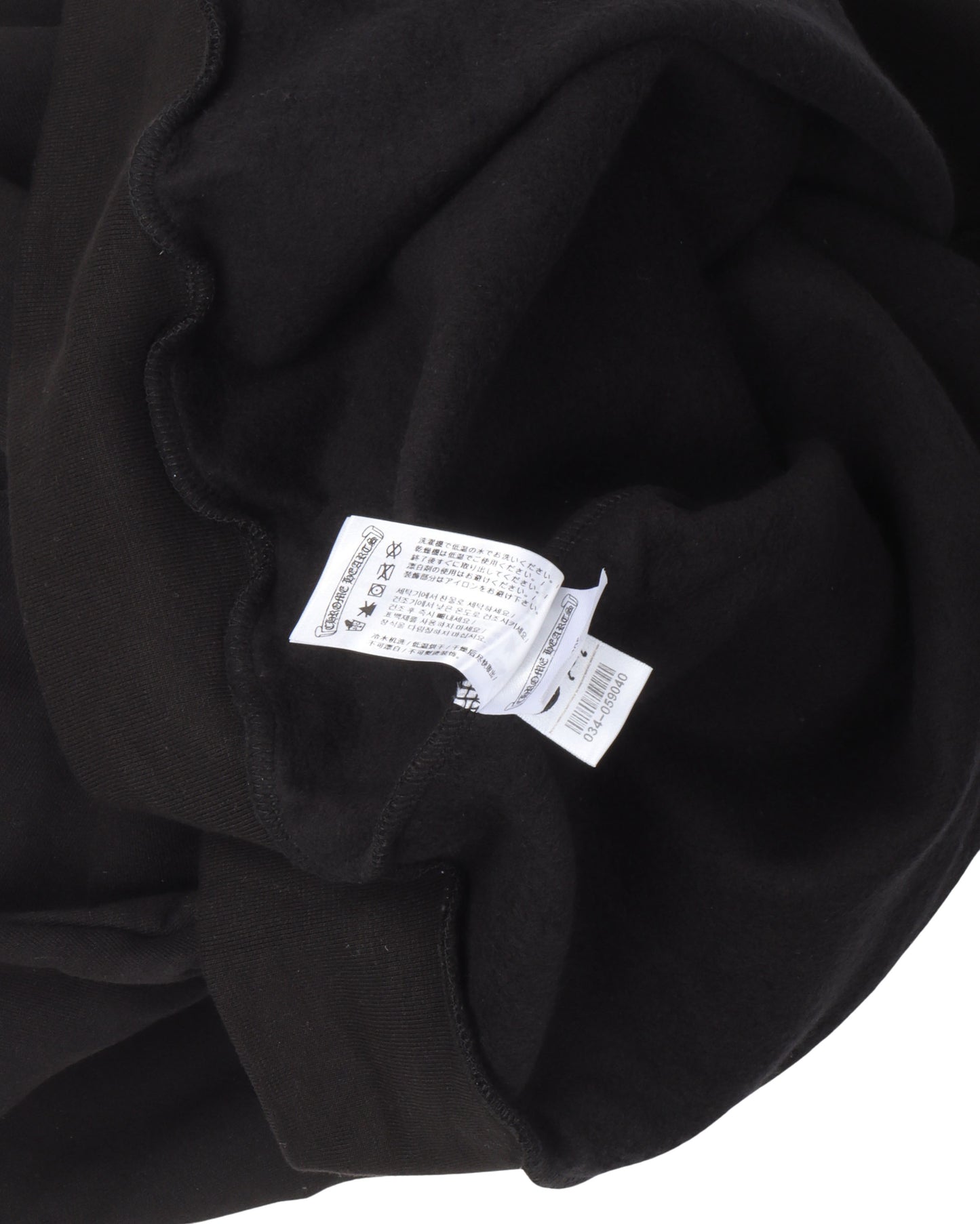 Neck Logo Long Sleeve Crewneck Sweatshirt