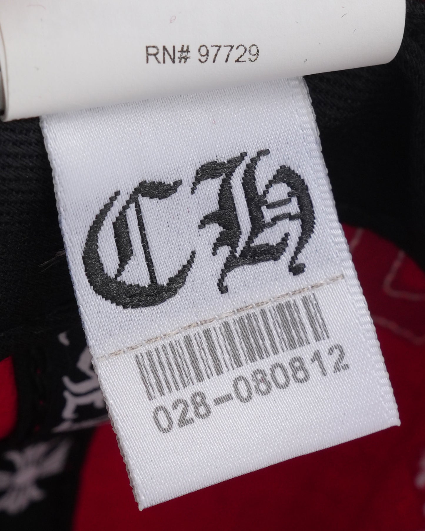 Cross Patch CH Baseball Hat