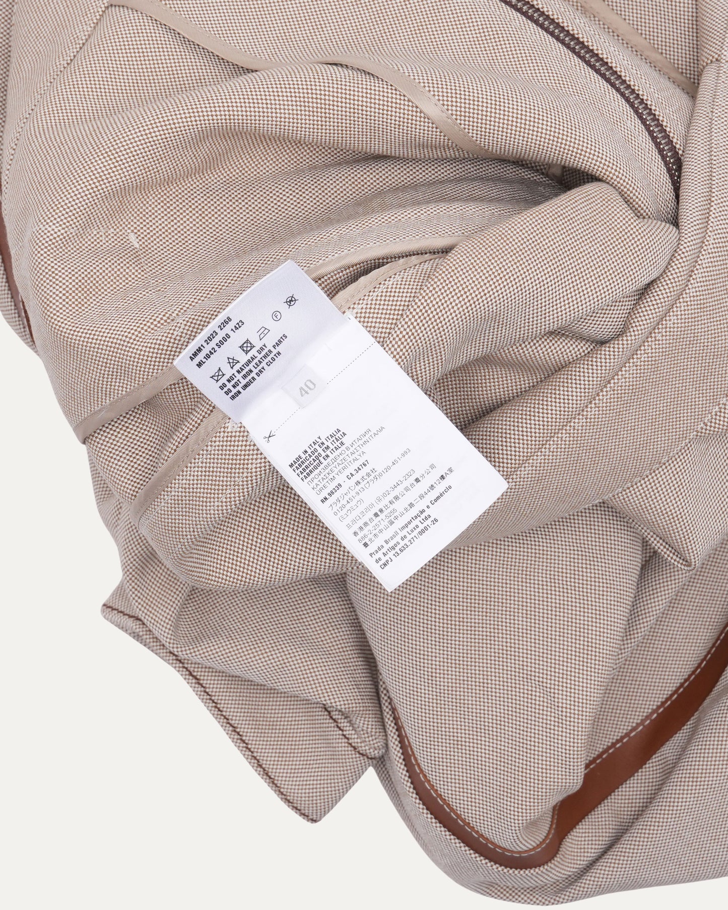Canvas Zip-Up Jacket