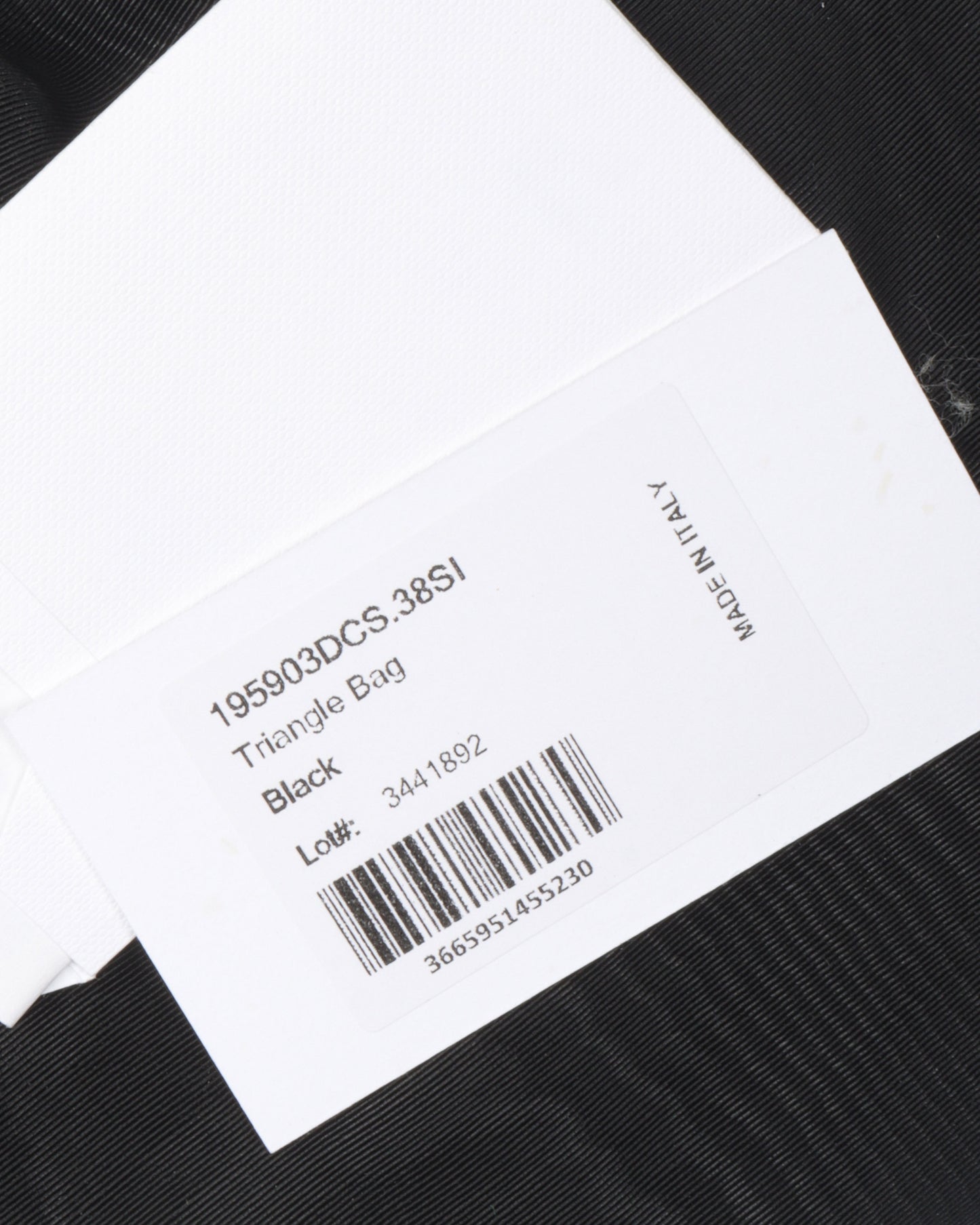 Triangle Logo Shoulder Bag