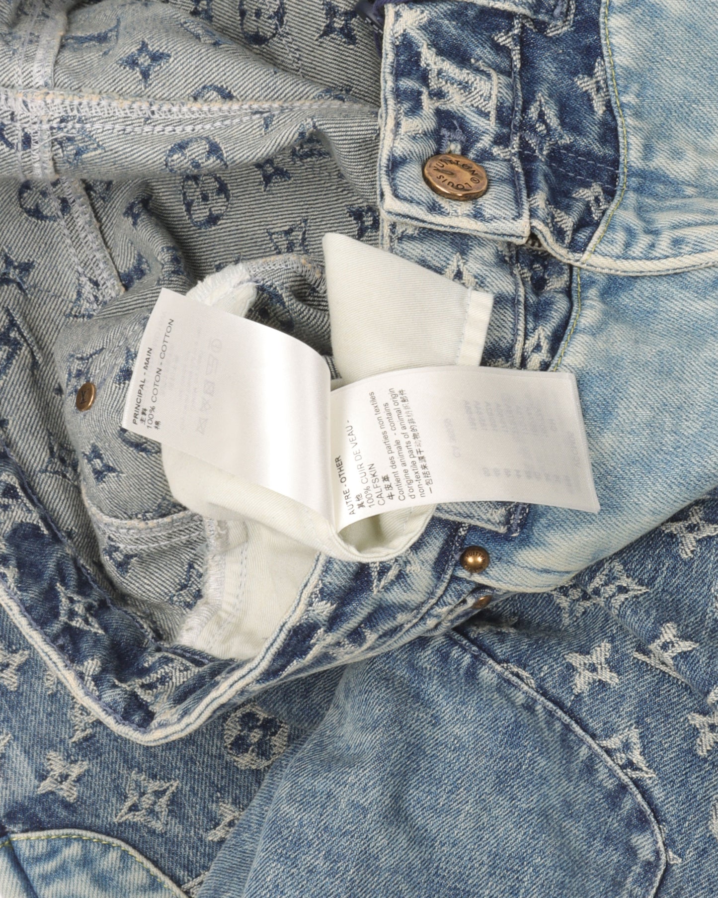 Nigo Monogram Patchwork Jeans