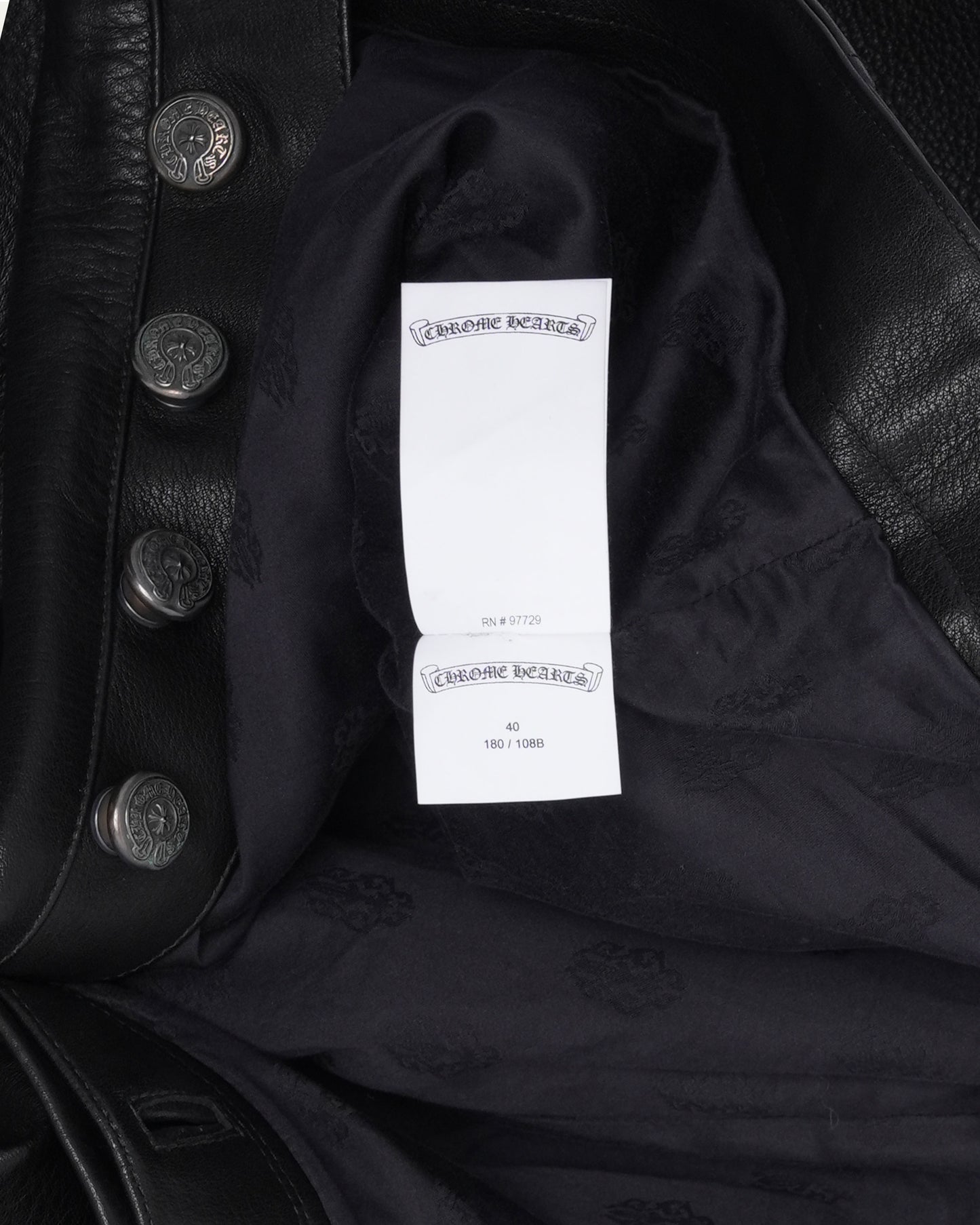Leather Cargo Pants