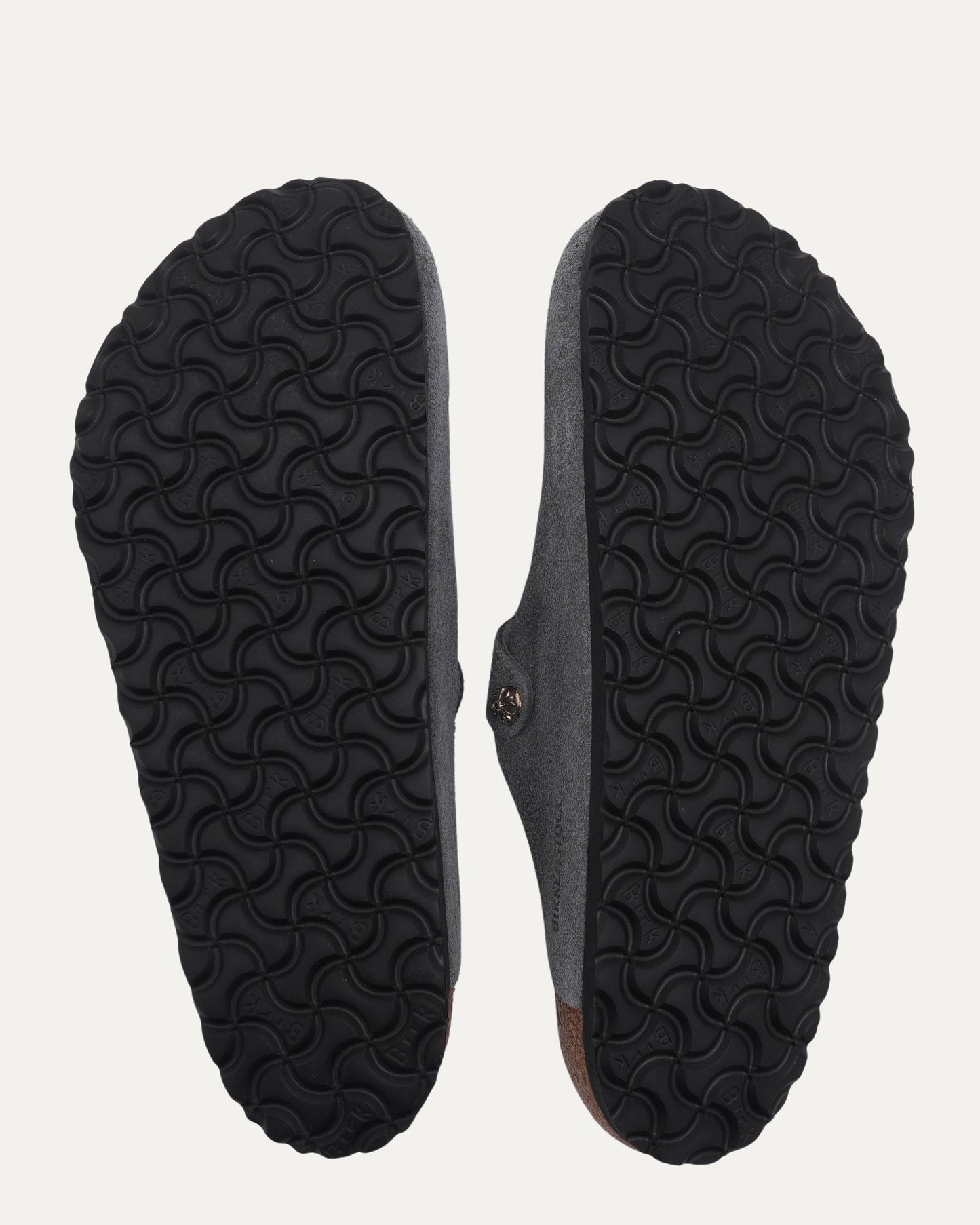 Dagger Embellished Birkenstock Boston Suede Mule