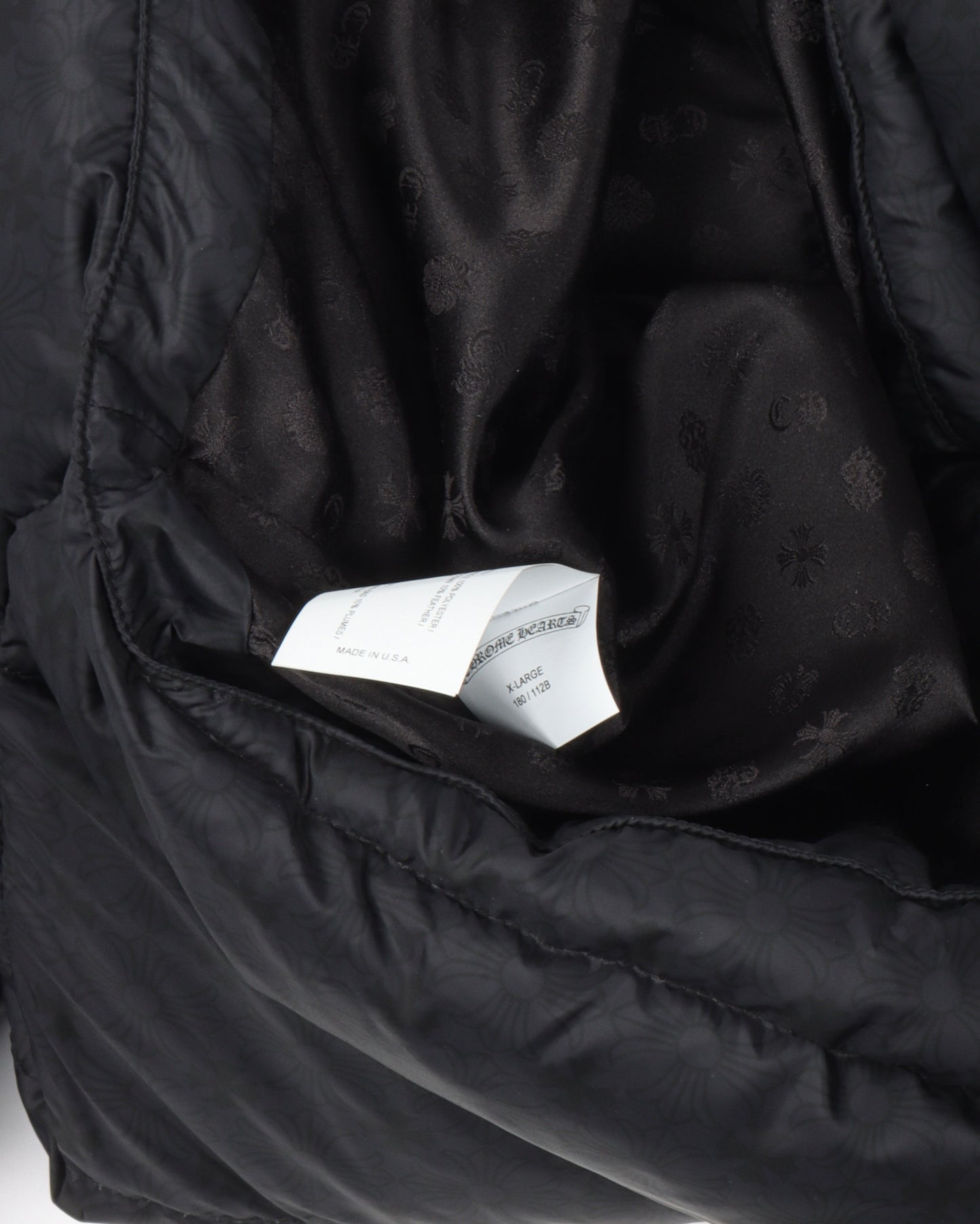 Tonal Monogram Puffer Jacket with Packable Hood