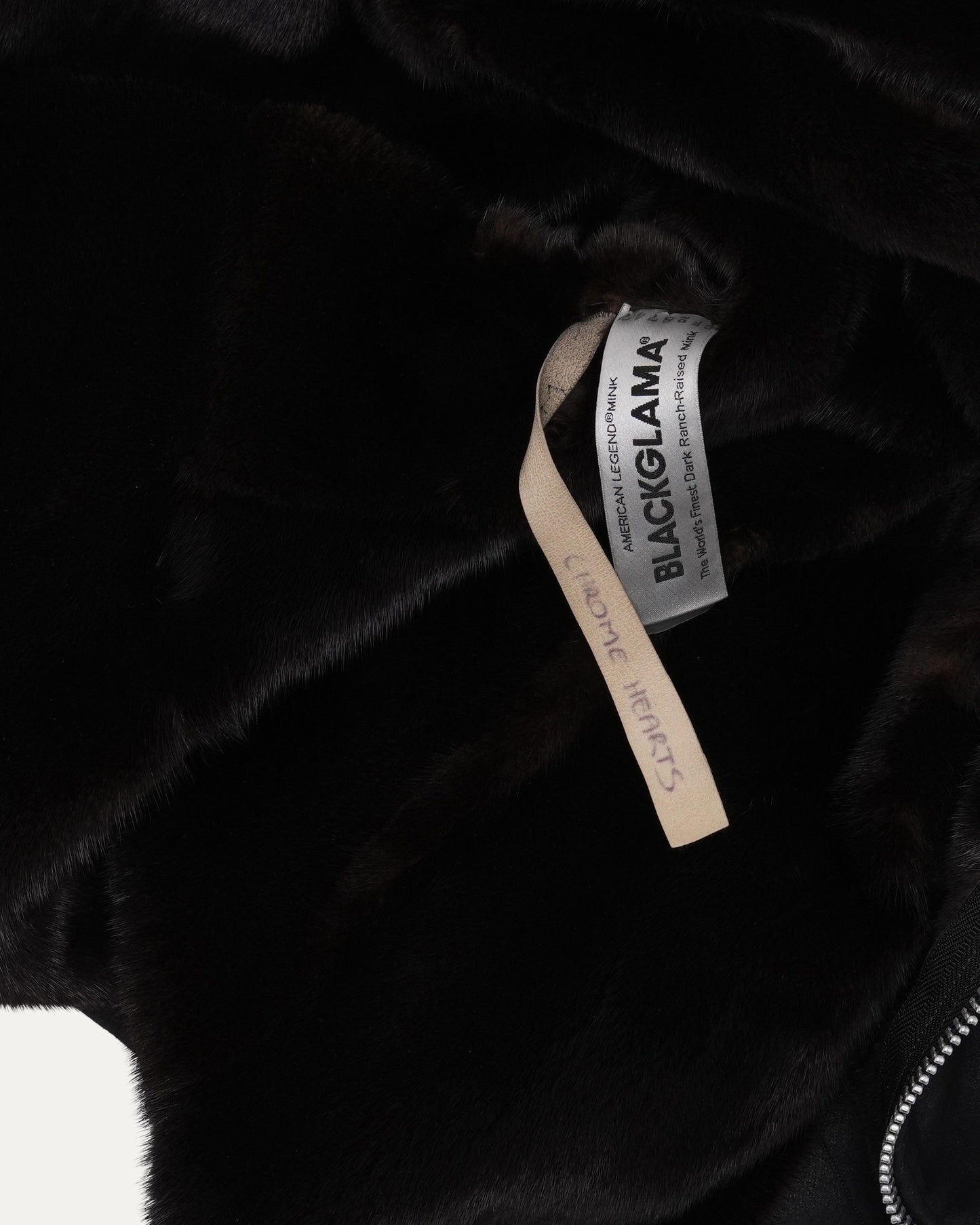 Rick Owens Mink Fur Lined Jacket