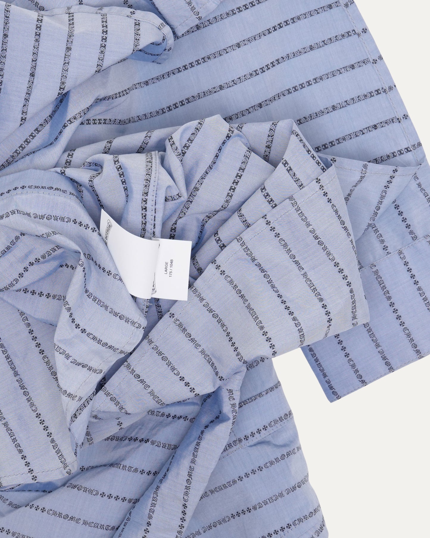 Spell Out Pinstripe Shirt