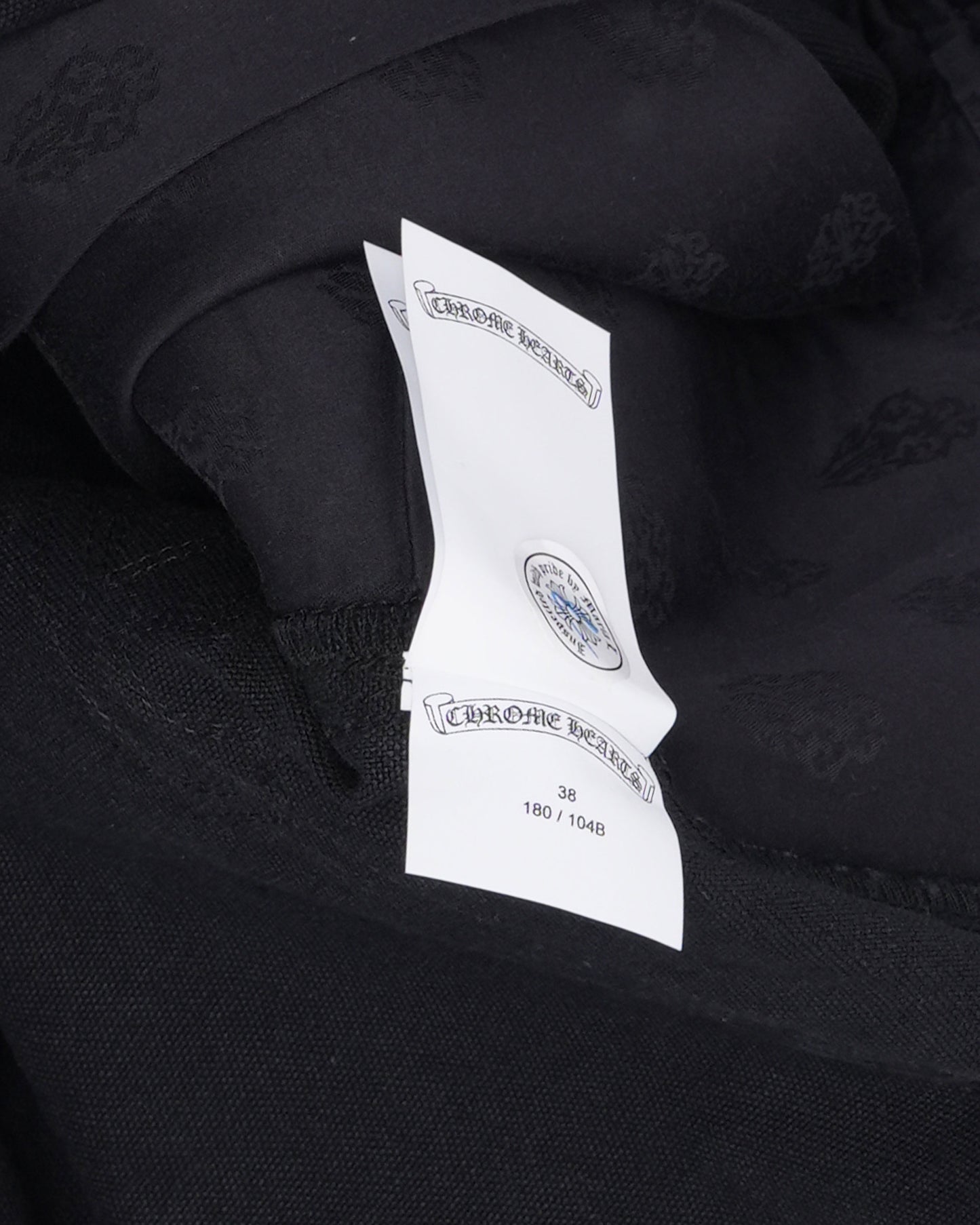 Double Knee Cross Patch Shorts