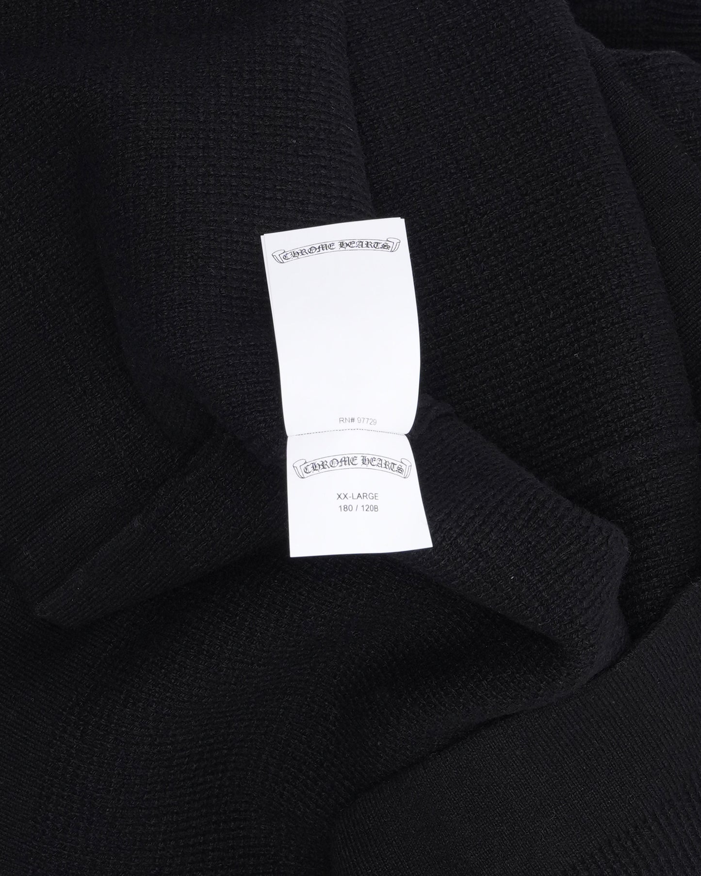 Cashmere Blend Vine Dagger Embroidered Crewneck Sweater