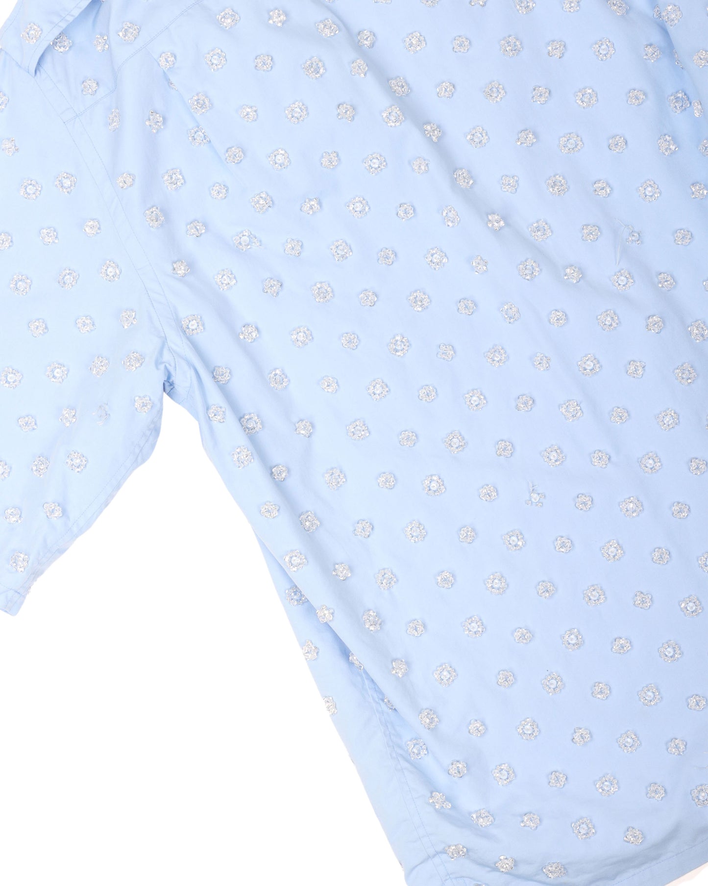 Hand Embroidered Crystal Shirt