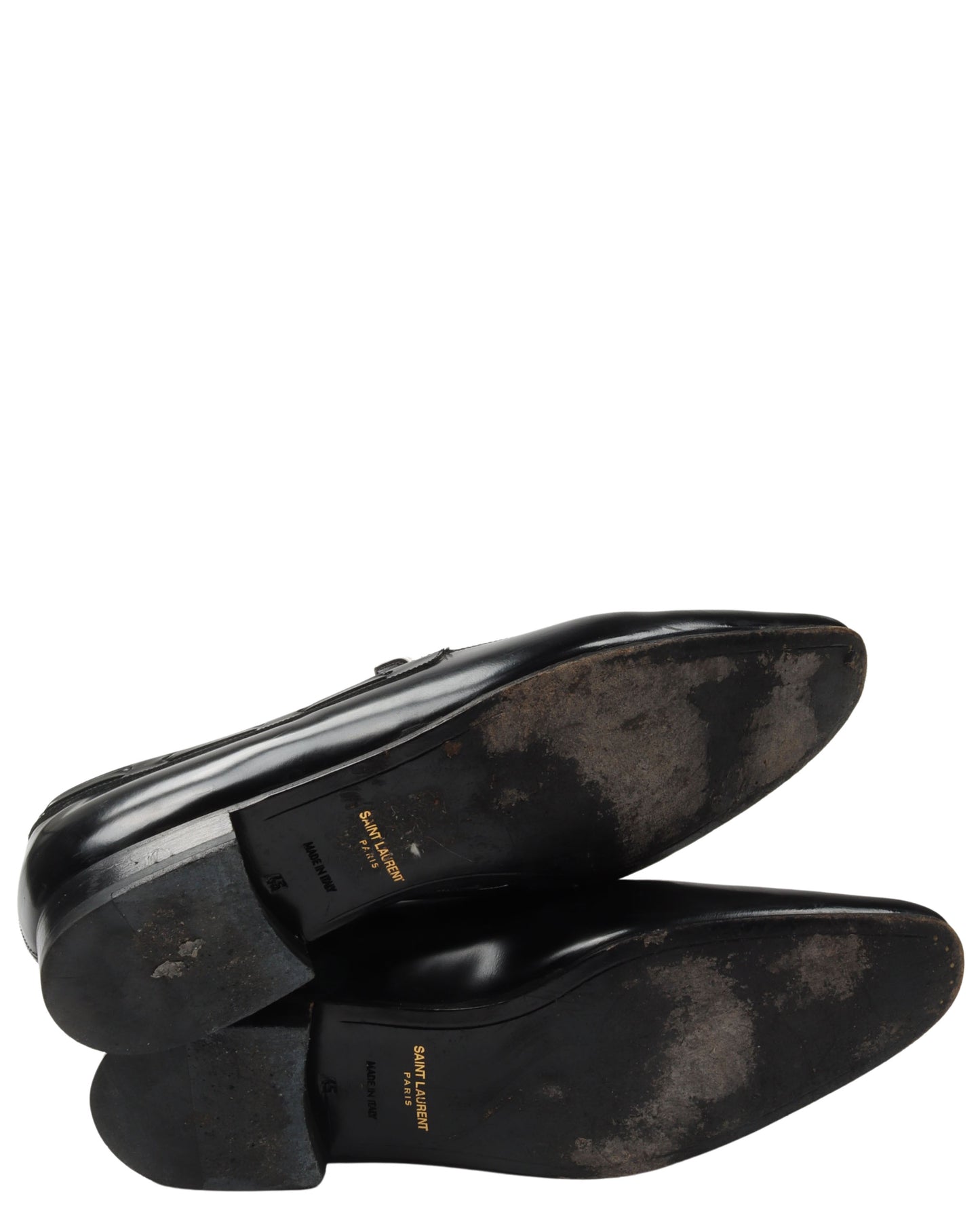 Patent Leather Tassel Loafers