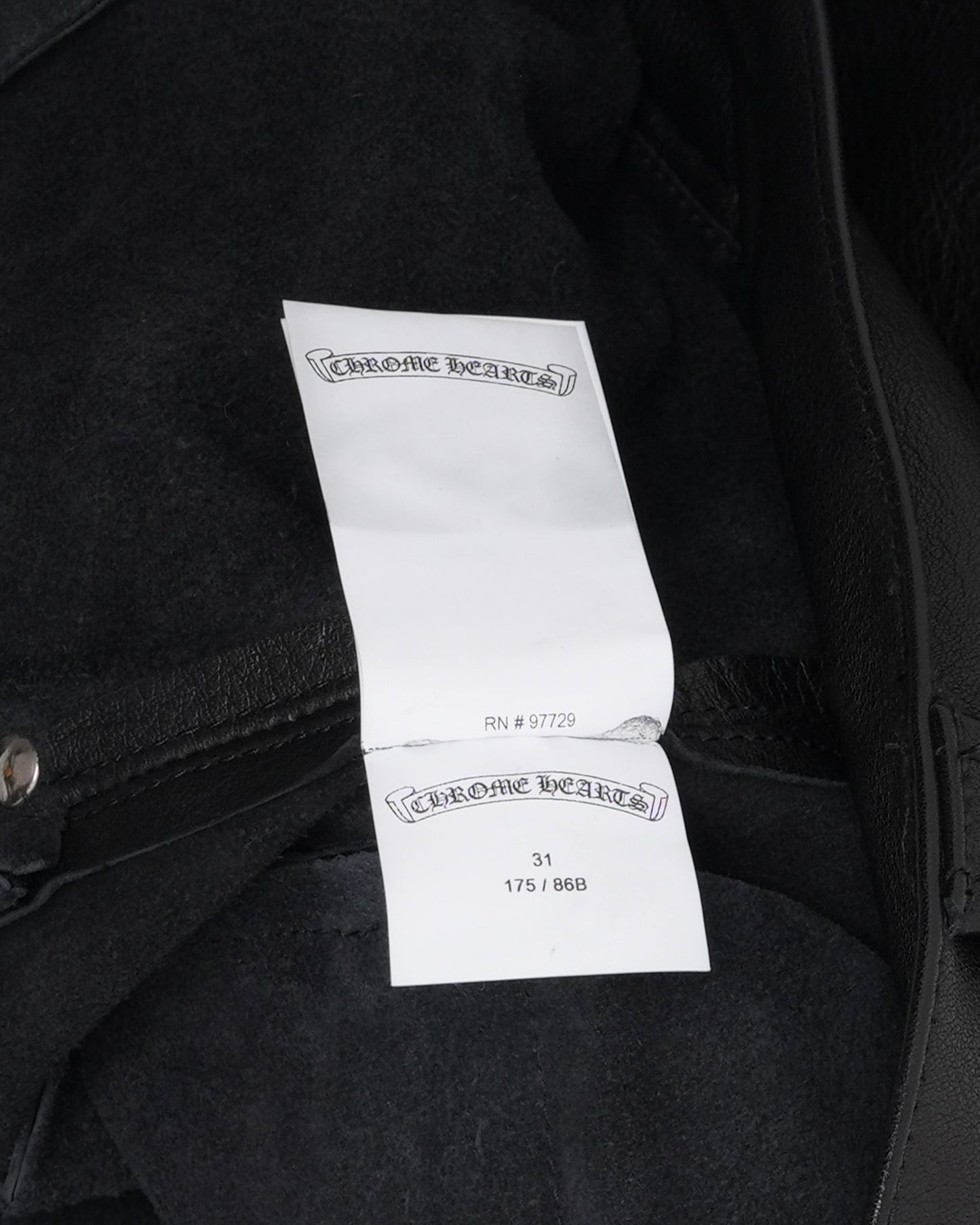 Leather Cargo Pants