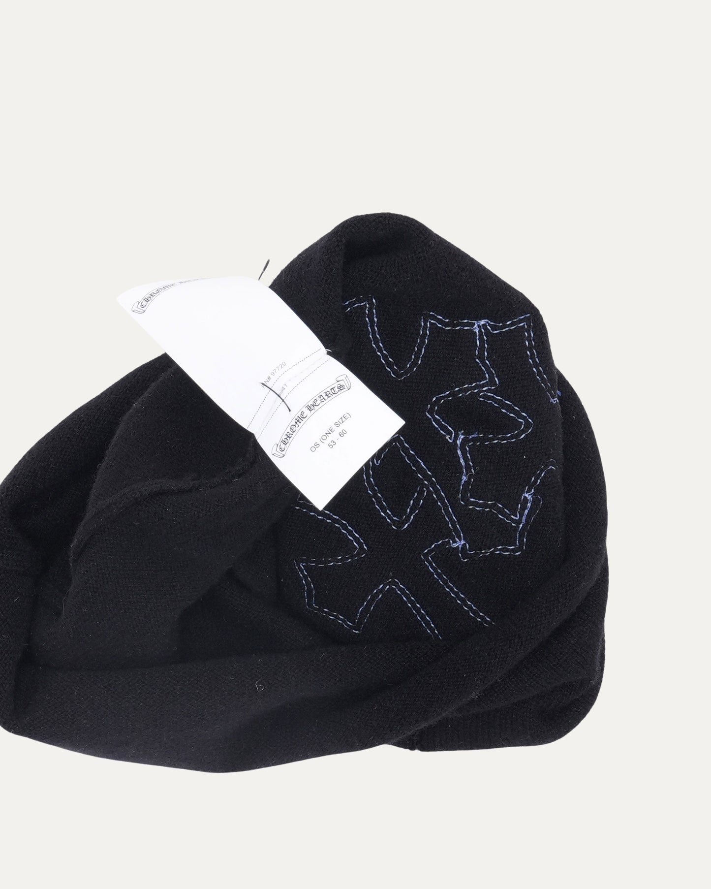 Cross Patch Cashmere Mask