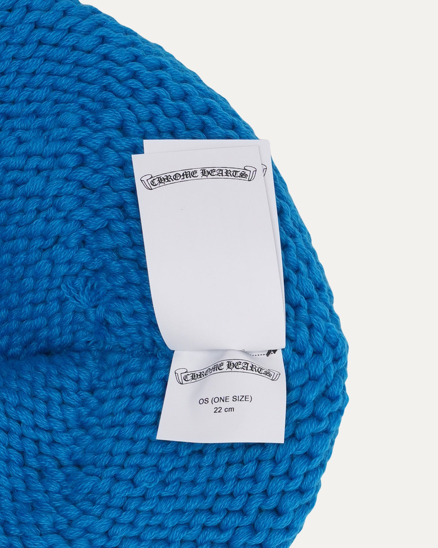 Cashmere Cross Patch Beanie