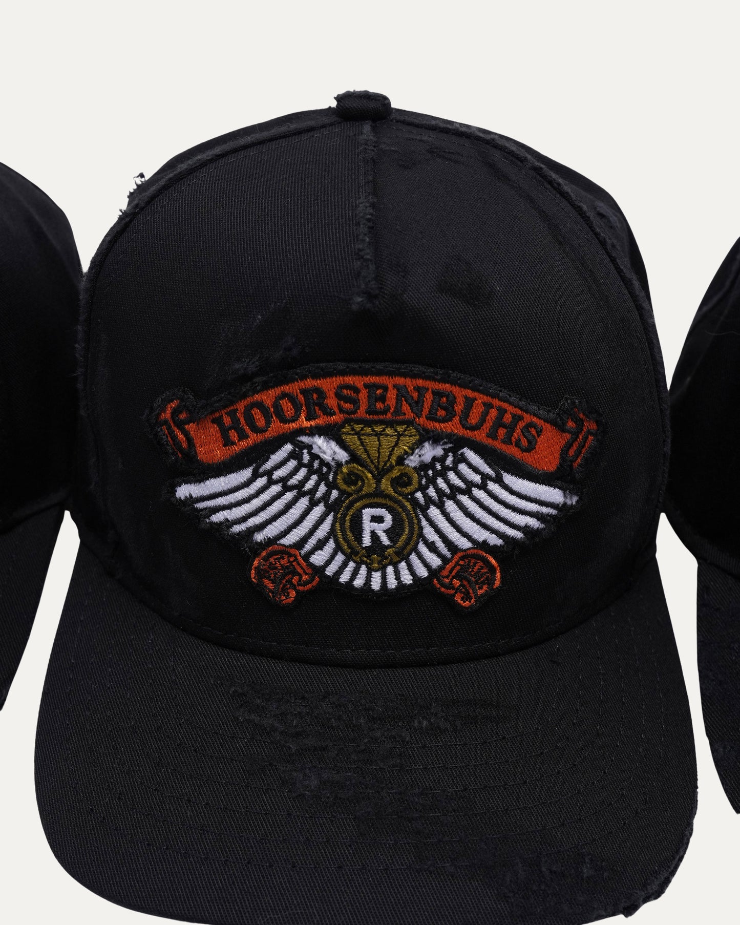 Distressed Classic Patch Hat